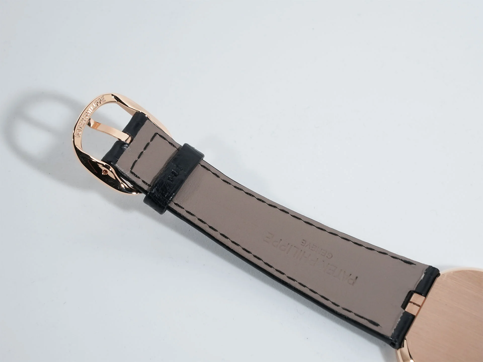 パテックフィリップ ゴールデンエリプス Ref.5738R-001 ローズゴールド ブラック文字盤 - Image 9