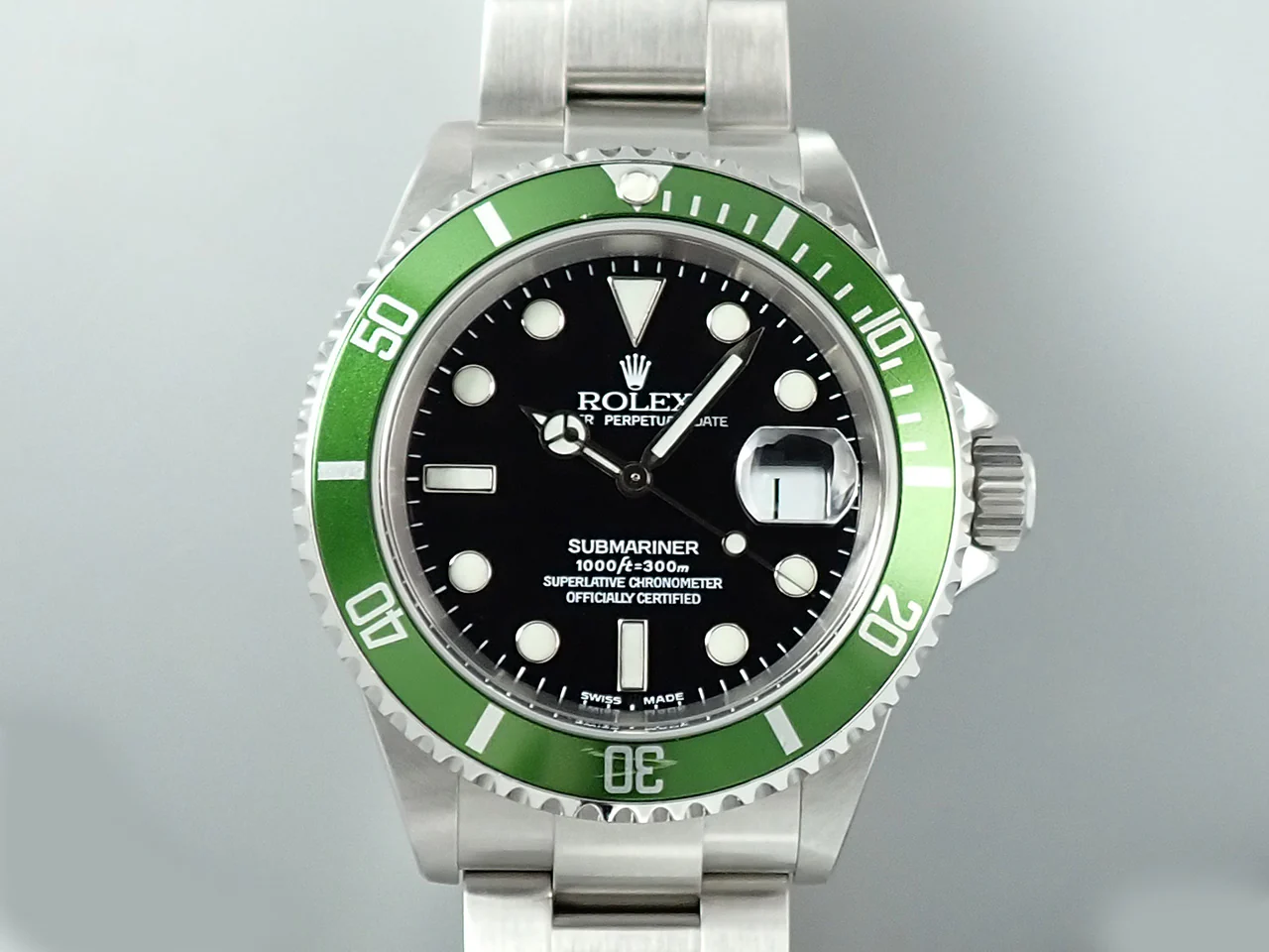 ロレックス サブマリーナー デイト Ref.16610LV ステンレススチール ブラック文字盤 美中古 98C86100 - Image 2