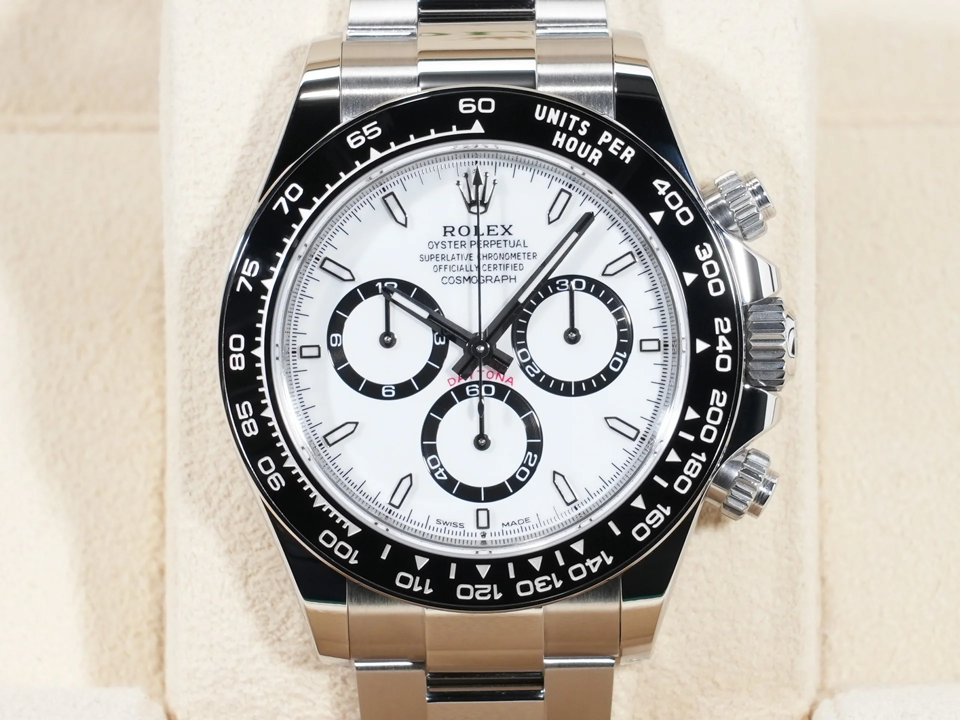 ロレックス デイトナ Ref.126500LN ステンレススチール ホワイト文字盤 - Image 2