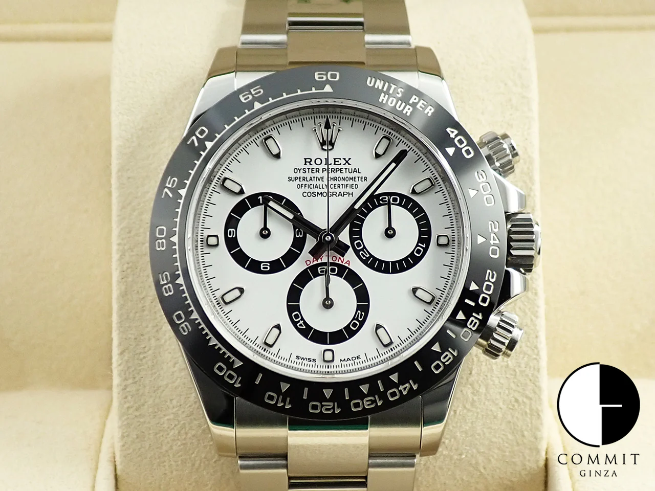 ロレックス デイトナ Ref.116500LN ステンレススチール ホワイト文字盤