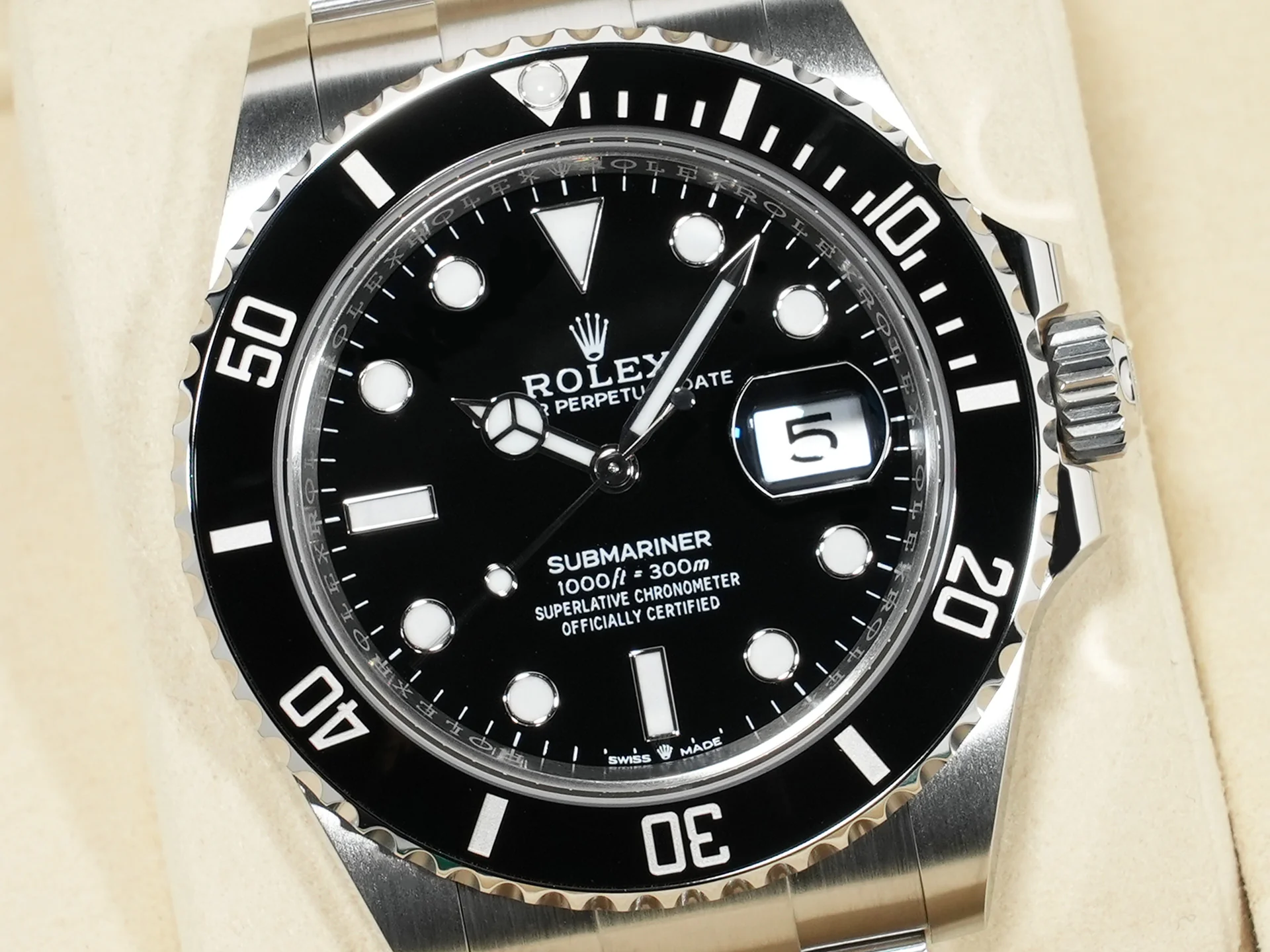 ロレックス サブマリーナー デイト Ref.126610LN ステンレススチール ブラック文字盤 未使用 99vtz73r - Image 3