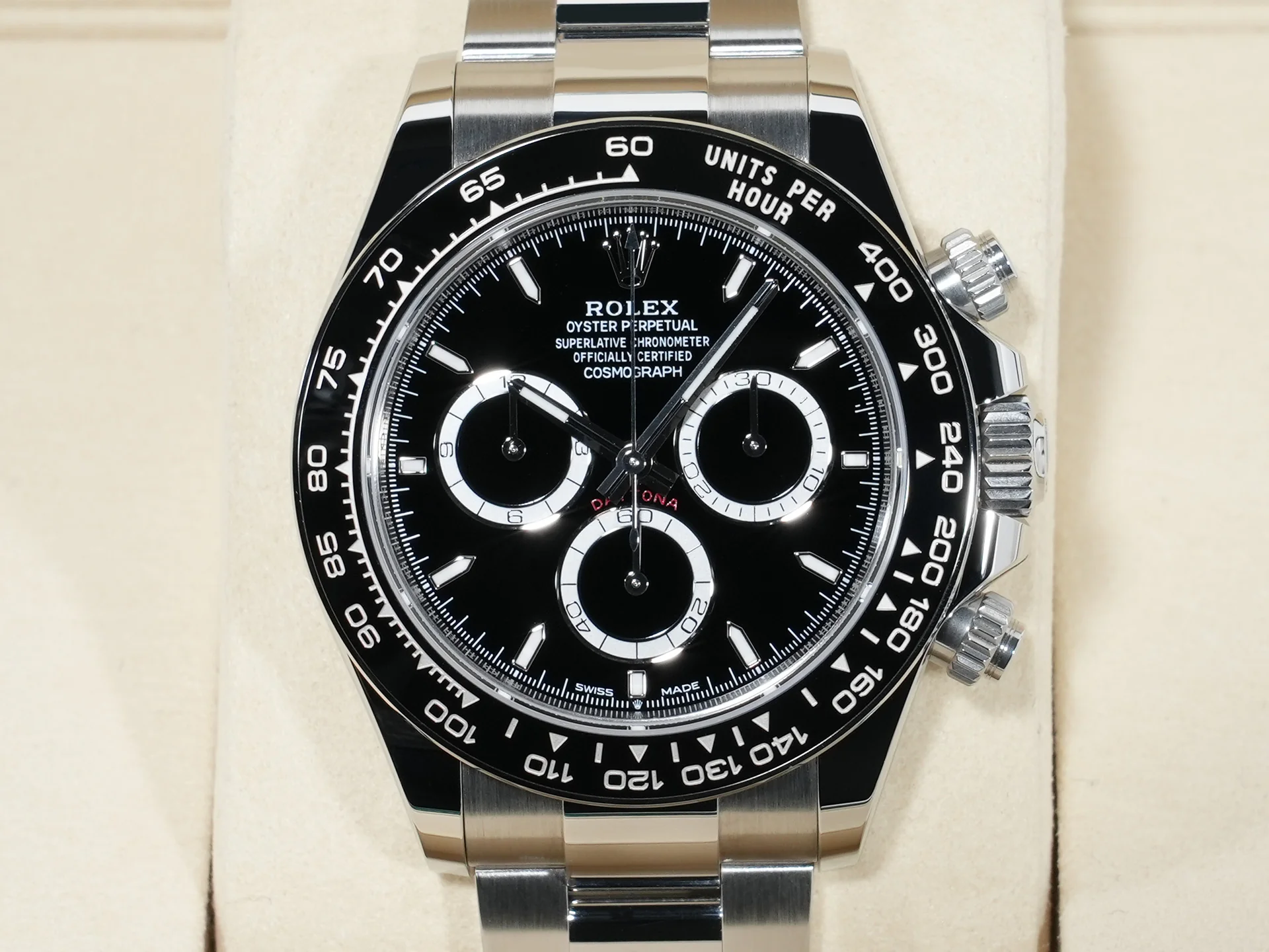 ロレックス デイトナ Ref.126500LN ステンレススチール ブラック文字盤 未使用 9a3jiwvb - Image 2