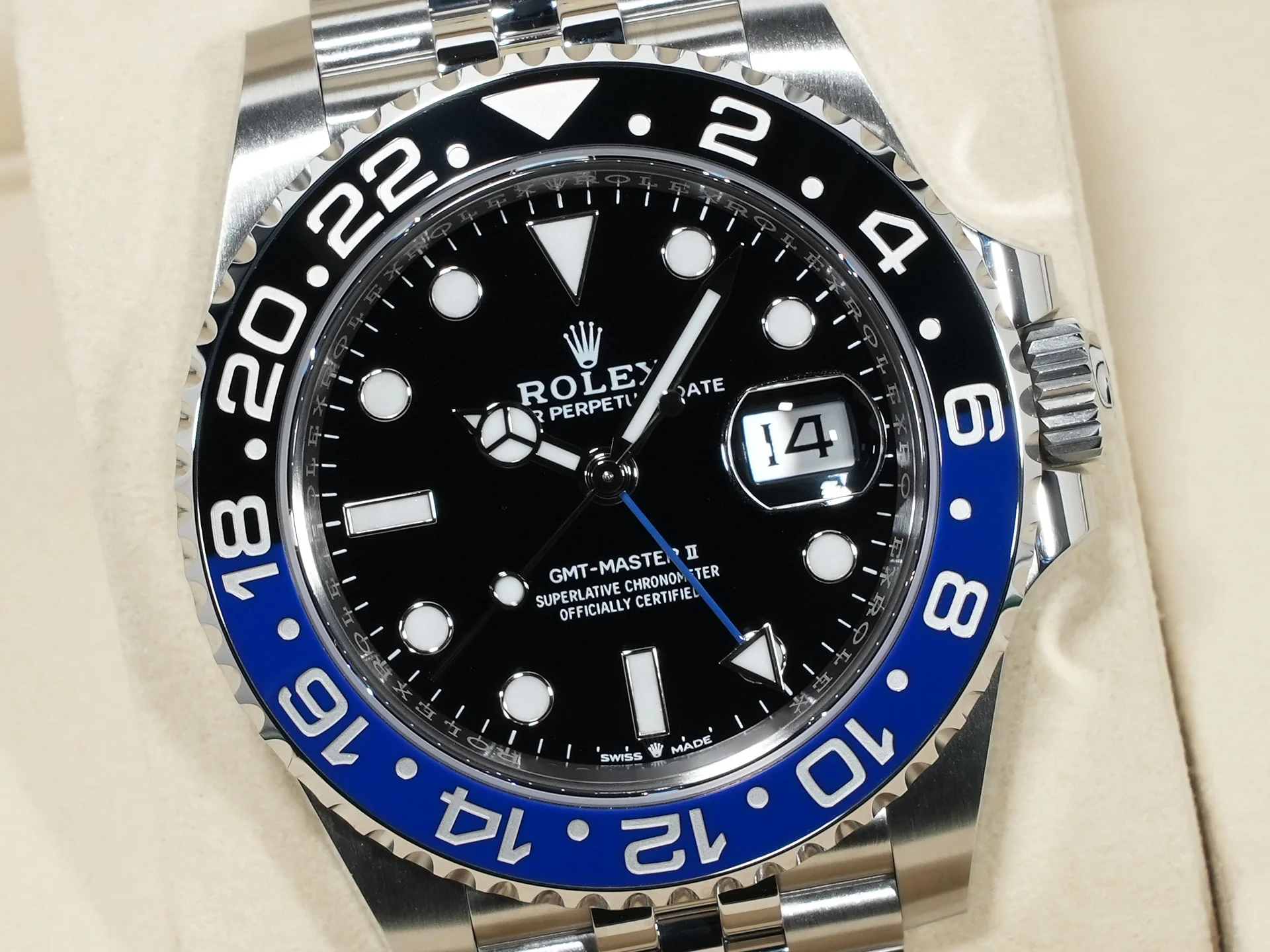 ロレックス GMTマスターII Ref.126710BLNR ステンレススチール ブラック文字盤 ジュビリーブレスレット 未使用 9a9fv2c8 - Image 3