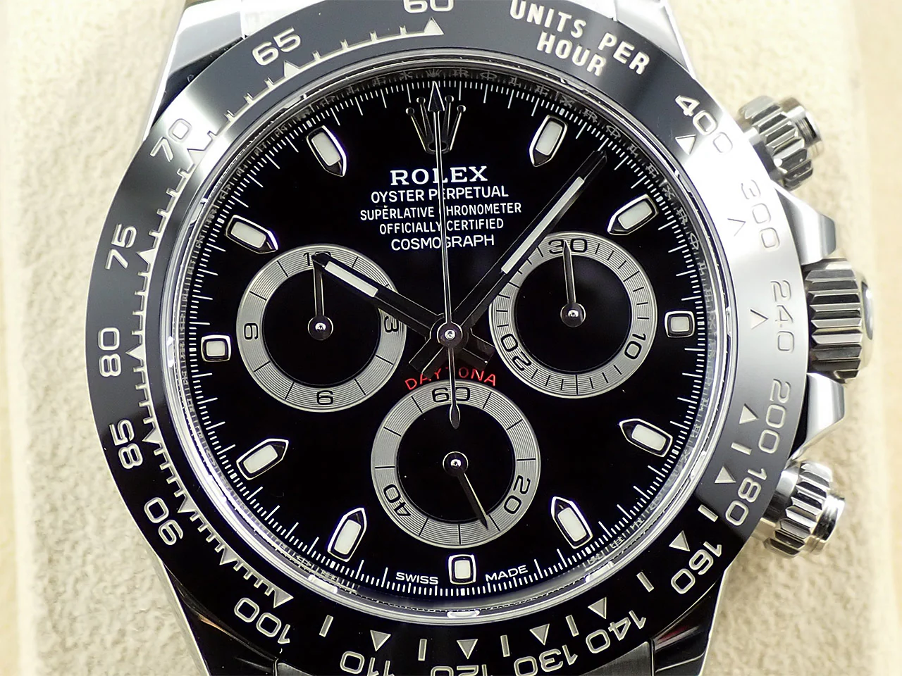 ロレックス デイトナ Ref.116500LN ステンレススチール ブラック文字盤 - Image 3