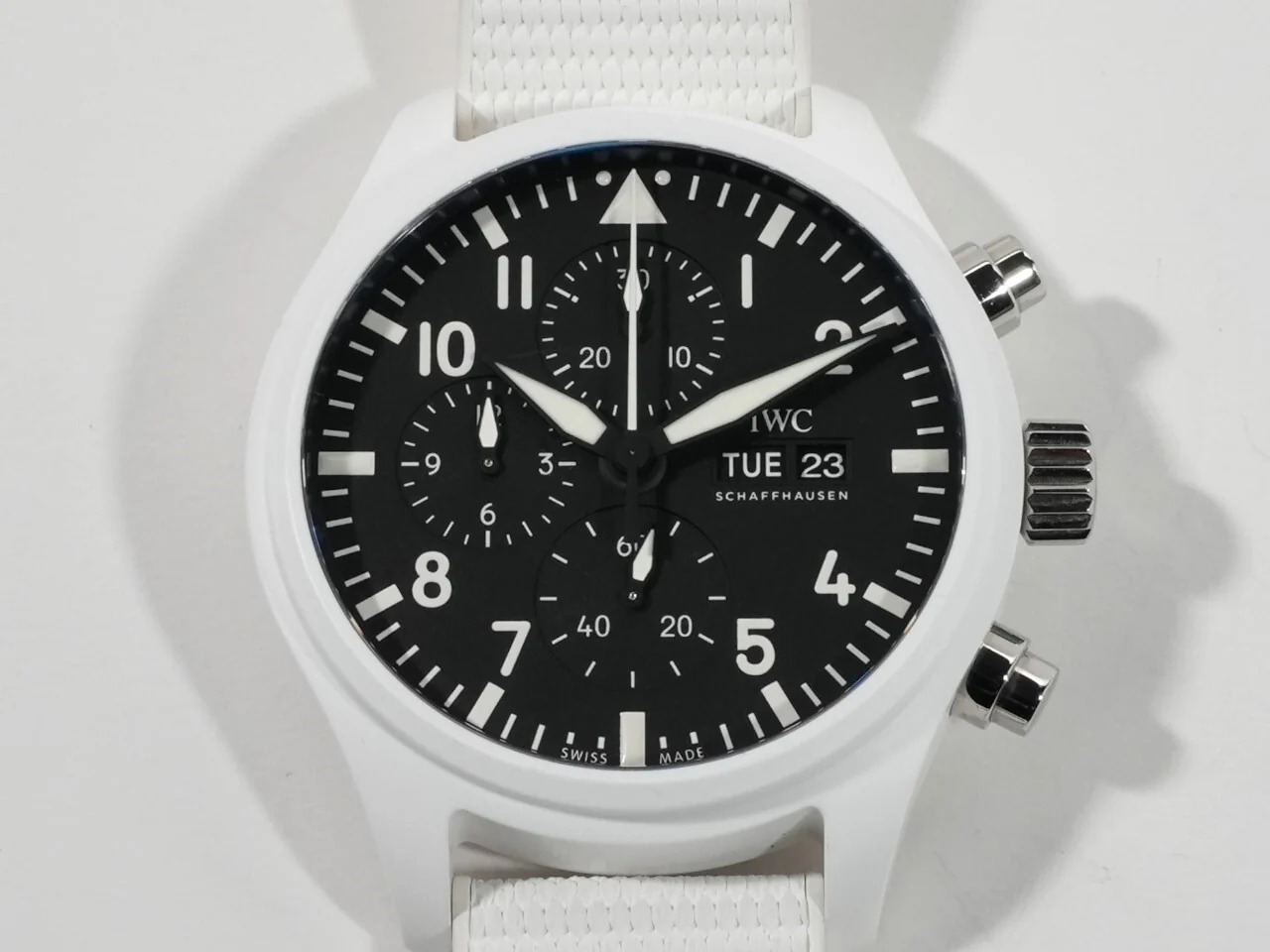 IWC パイロットウォッチ クロノグラフ トップガン レイク タホ Ref.IW389105 ブラック文字盤 中古 9cbw886p - Image 2