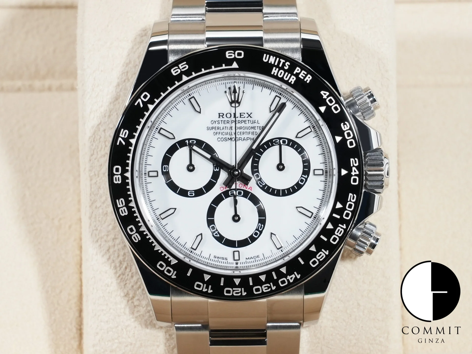 ロレックス デイトナ Ref.126500LN ステンレススチール ホワイト文字盤