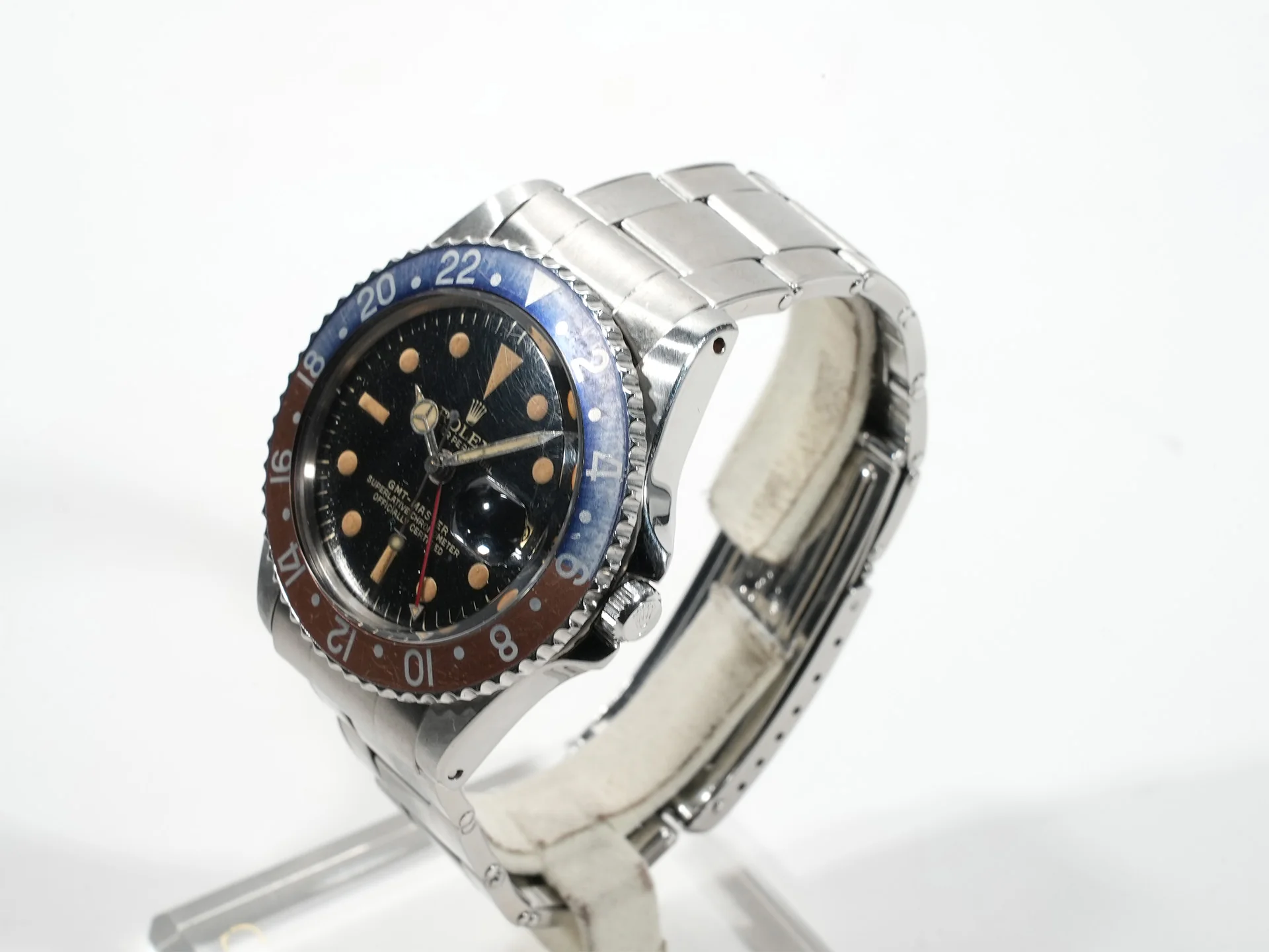 ロレックス GMTマスター Ref.1675M ステンレススチール ブラック文字盤 オイスターブレスレット - Image 4
