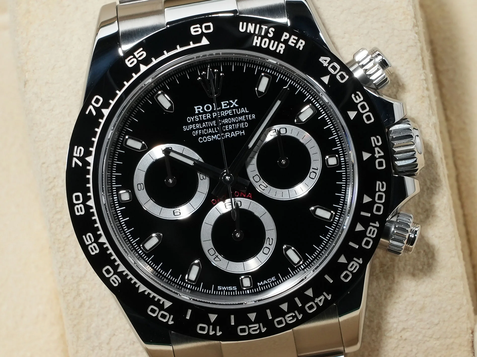 ロレックス デイトナ Ref.116500LN ステンレススチール ブラック文字盤 美中古 9dkrxm3f - Image 3