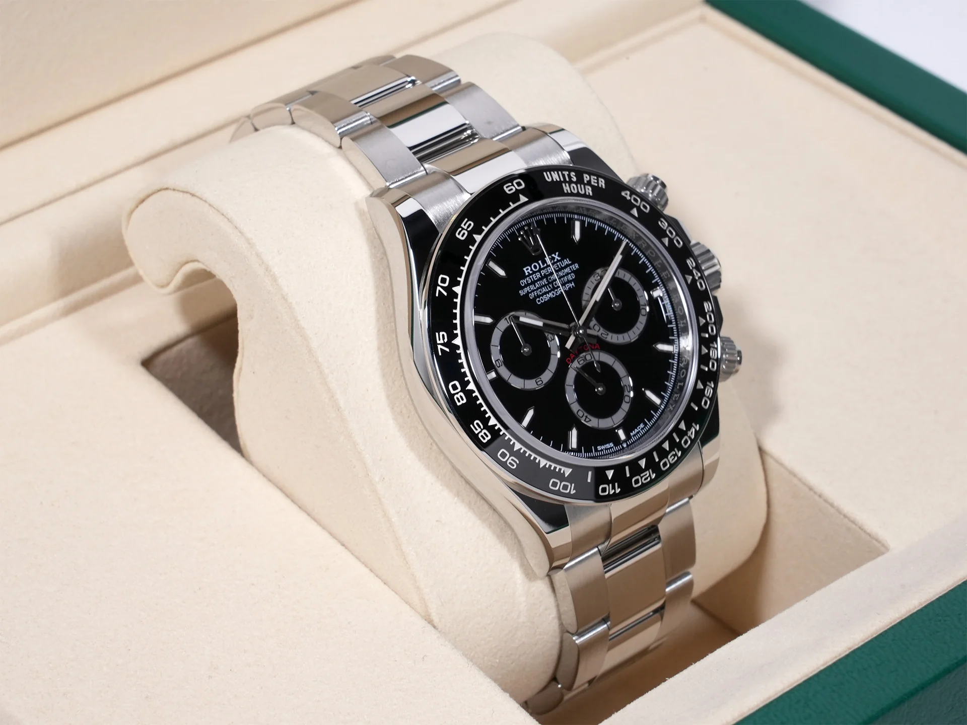 ロレックス デイトナ Ref.126500LN ステンレススチール ブラック文字盤 未使用 9dpt3ftz - Image 5