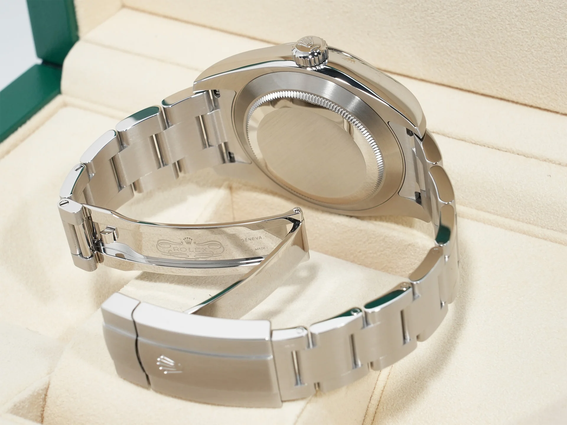 ロレックス エアキング Ref.116900 ステンレススチール ブラック文字盤 オイスターブレスレット 未使用 9g43b5u6 - Image 7