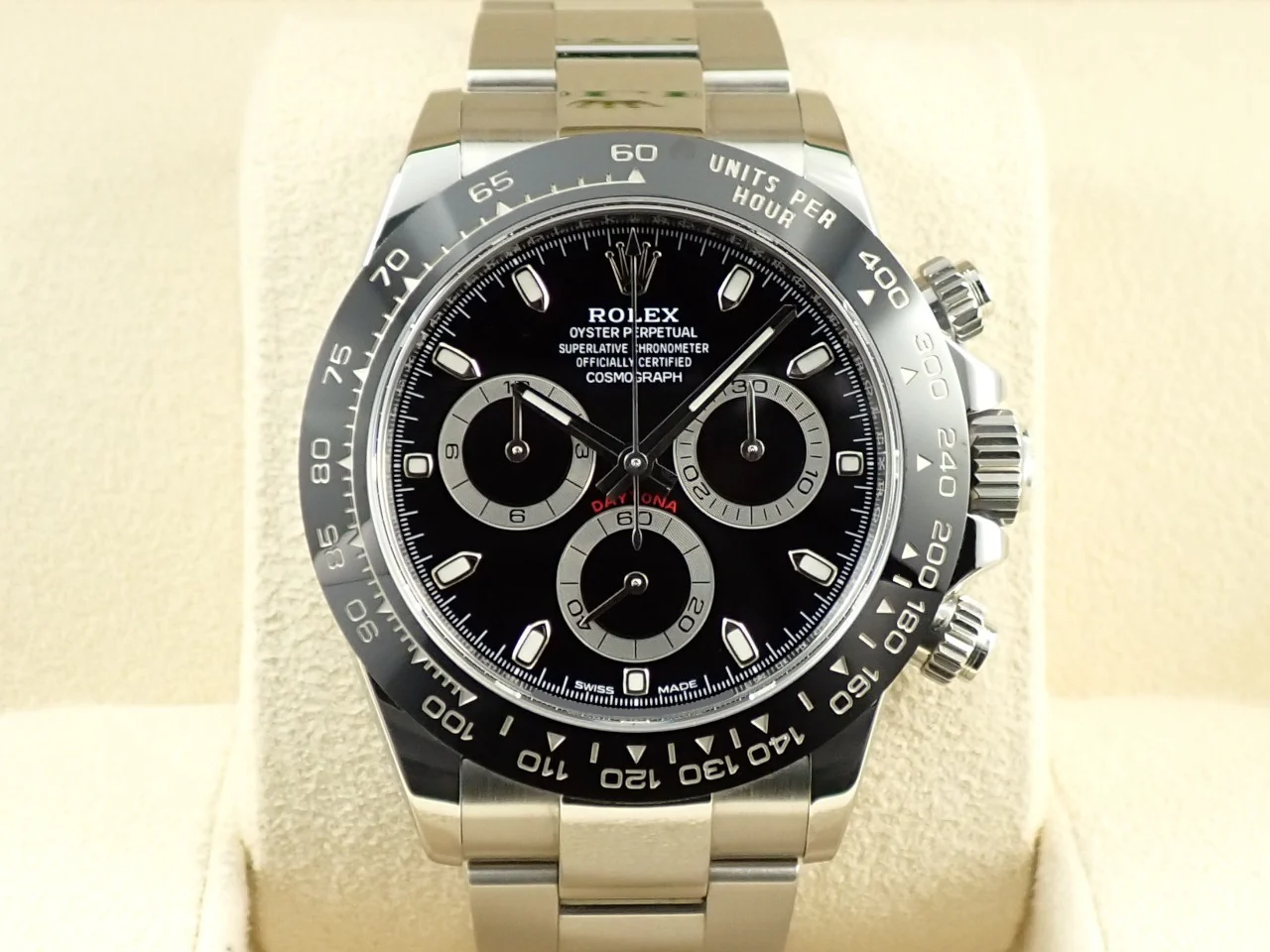 ロレックス デイトナ Ref.116500LN ステンレススチール ブラック文字盤 - Image 2