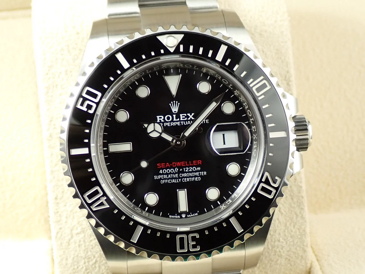 ロレックス シードゥエラー Ref.126600 ステンレススチール ブラック文字盤 - Image 4
