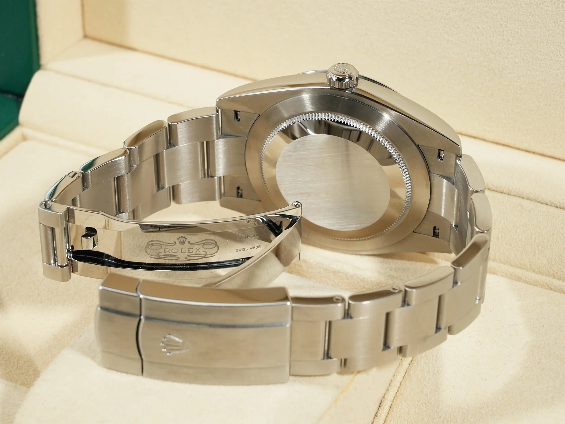 ロレックス オイスターパーペチュアル41 Ref.124300 ステンレススチール ターコイズ文字盤 - Image 8