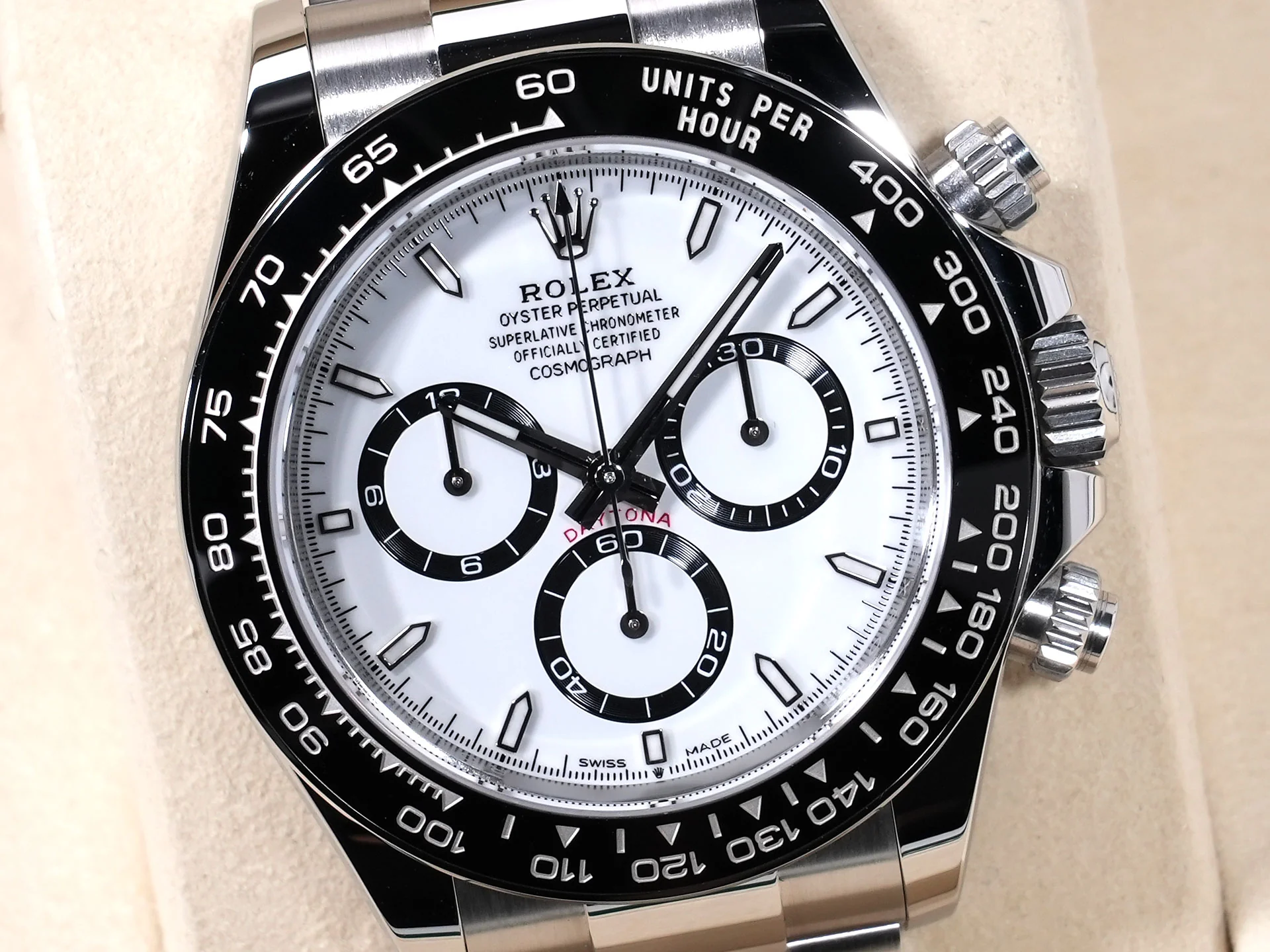 ロレックス デイトナ Ref.126500LN ステンレススチール ホワイト文字盤 美品 9ibg5sa9 - Image 3