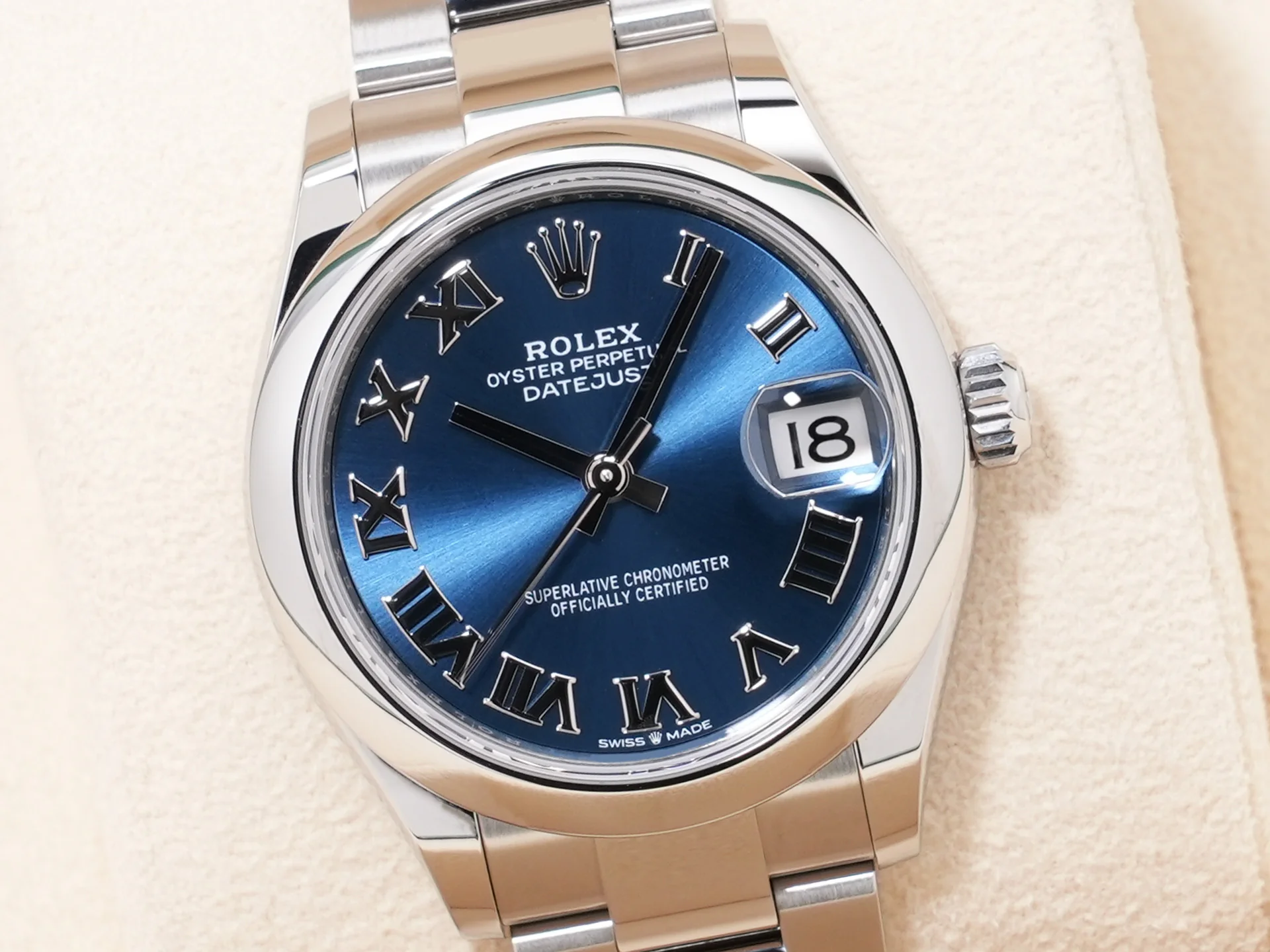 ロレックス デイトジャスト31 Ref.278240 ステンレススチール ブルー文字盤 美品 9iu8yqwx - Image 3