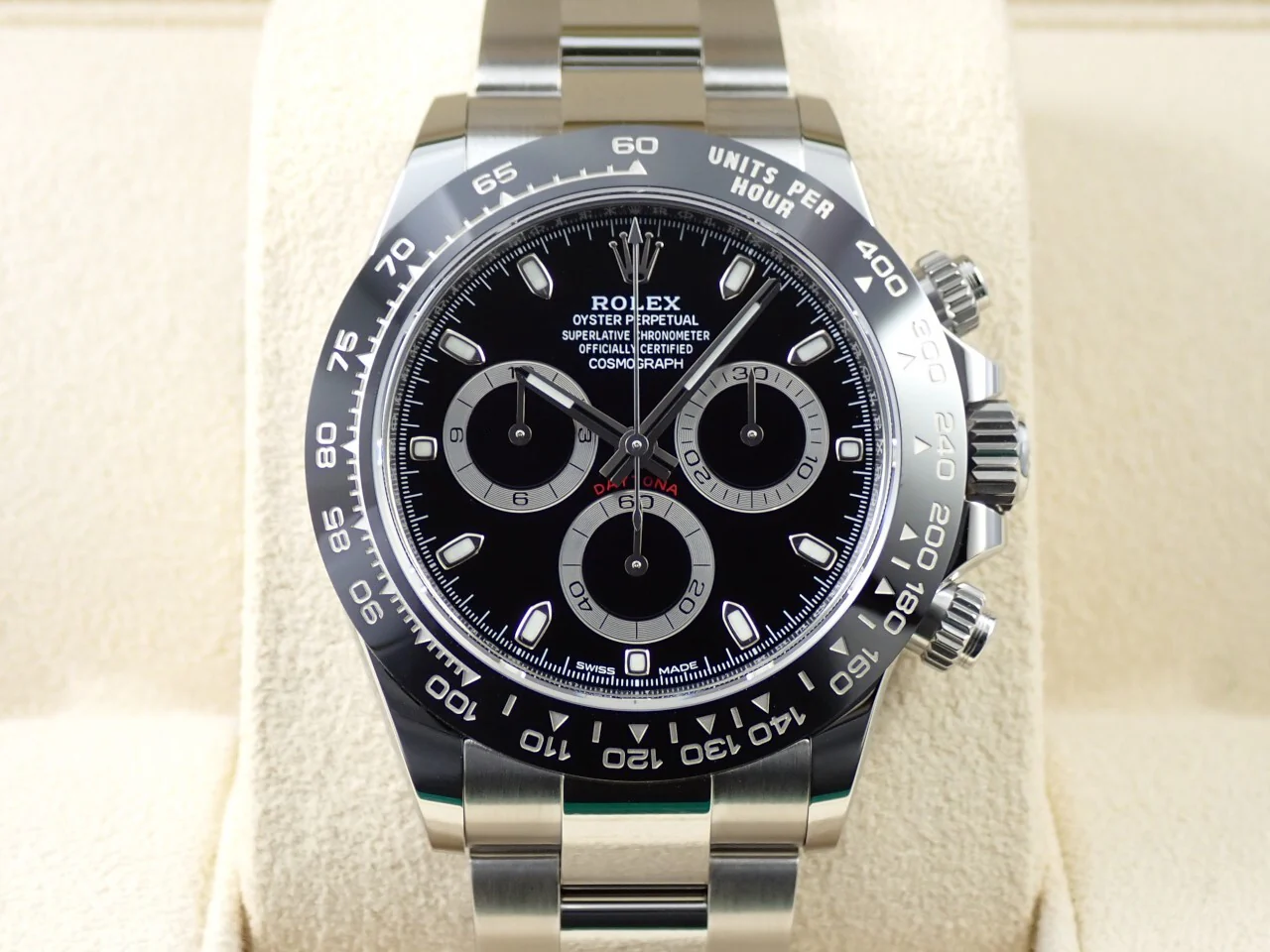 ロレックス デイトナ Ref.116500LN ステンレススチール ブラック文字盤 - Image 2