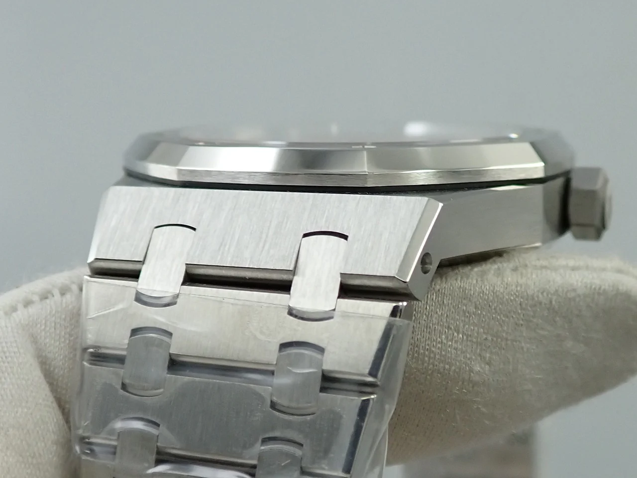 オーデマピゲ ロイヤルオーク ダブル バランスホイール オープンワーク Ref.15407ST.OO.1220ST.01 ステンレススチール スケルトン文字盤 - Image 6