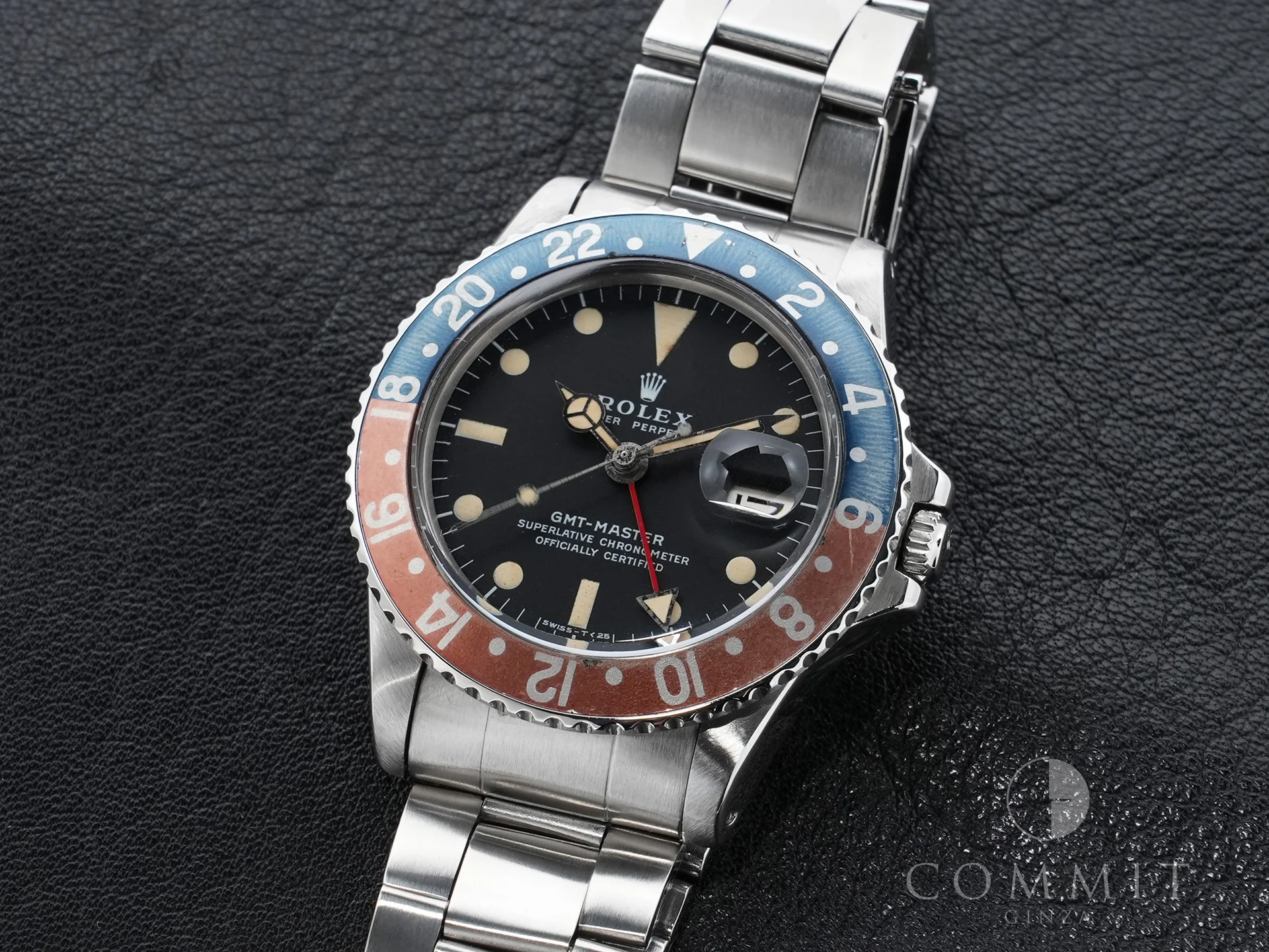 ロレックス GMTマスター Ref.1675 ステンレススチール ブラック文字盤 オイスターブレスレット 中古 9n5nigrm - Image 14