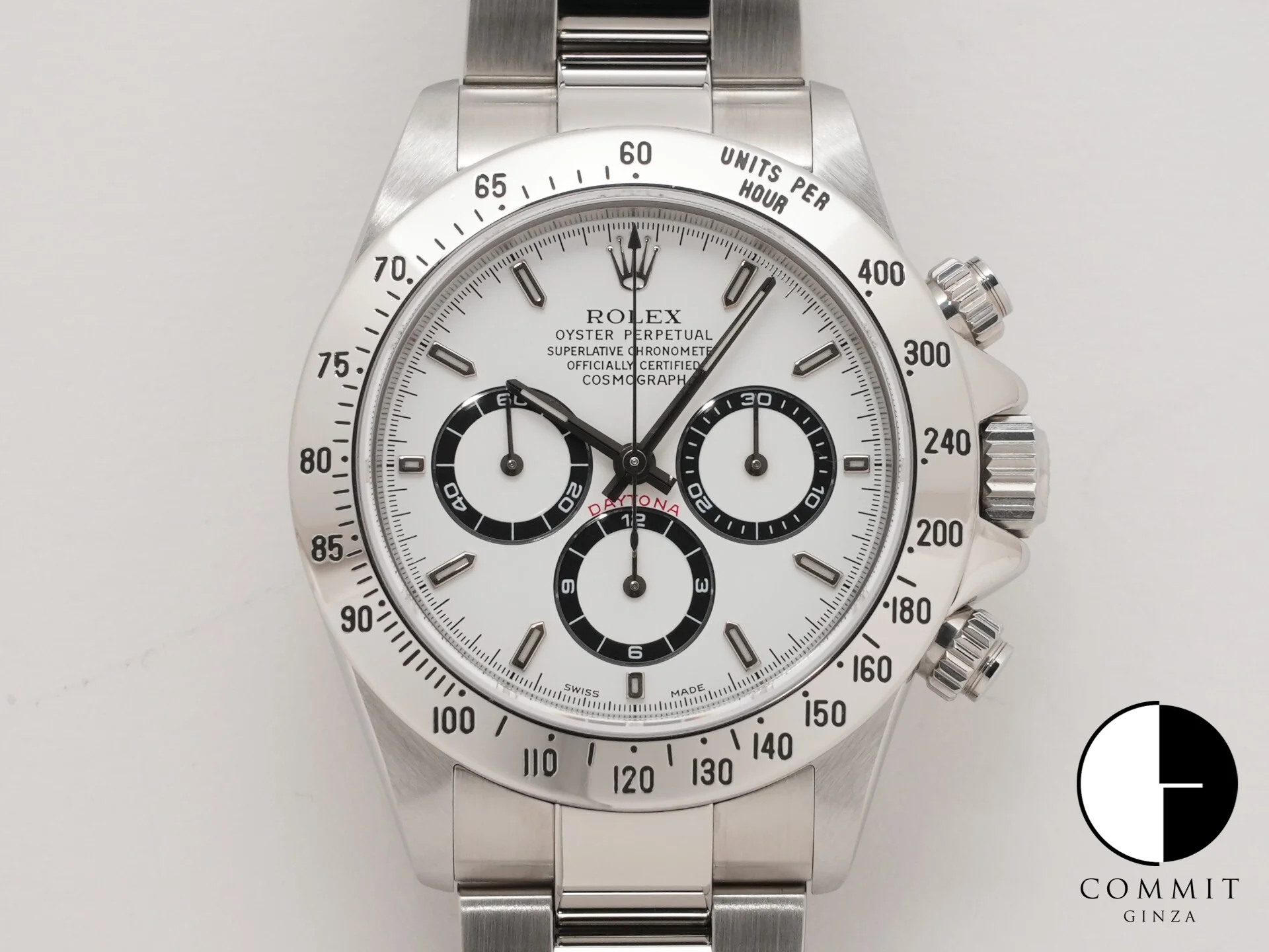 ロレックス デイトナ エルプリメロ Ref.16520 ステンレススチール ホワイト文字盤