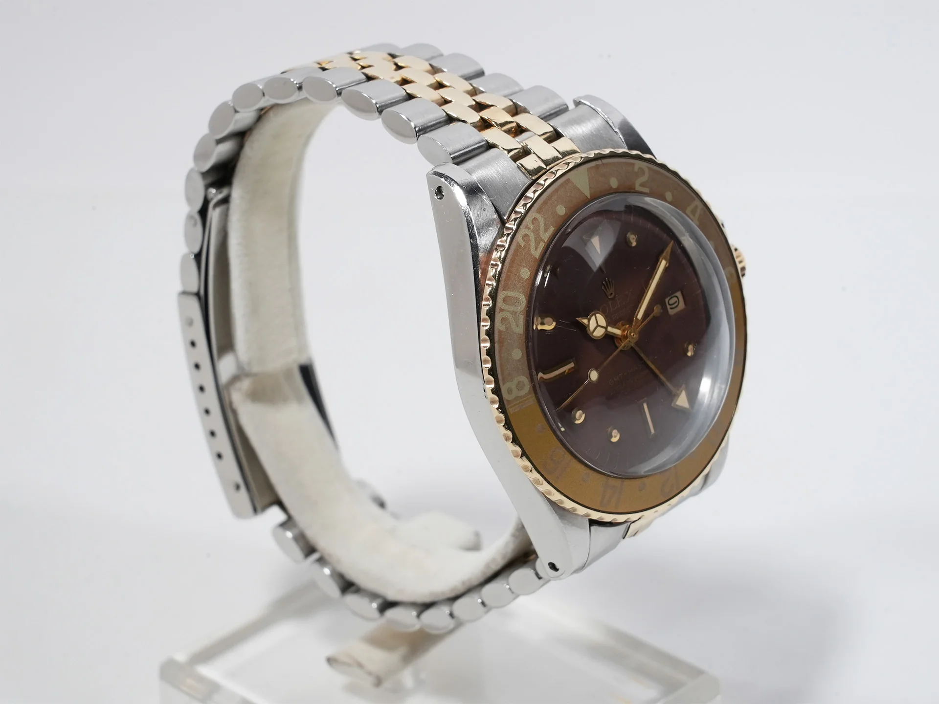 ロレックス GMTマスター Ref.1675/3 ステンレススチール/イエローゴールド ブラウン文字盤 ジュビリーブレスレット - Image 5