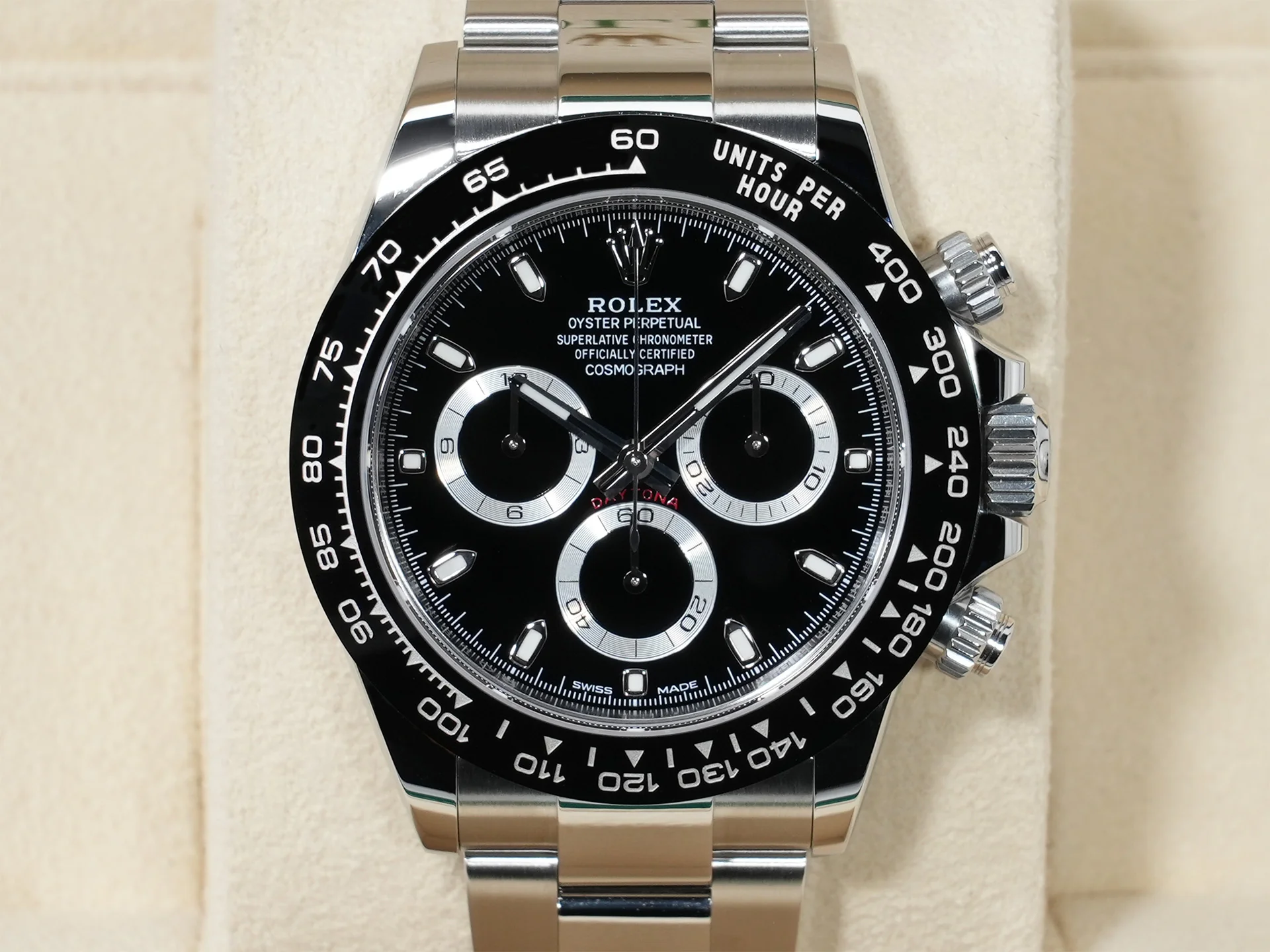 ロレックス デイトナ Ref.116500LN ステンレススチール ブラック文字盤 美品 9qbv6k5q - Image 2