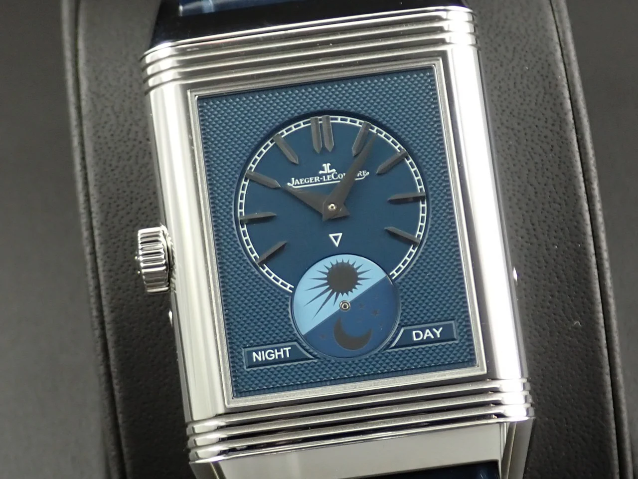 ジャガールクルト レベルソ トリビュート ムーン Ref.Q3958420 シルバー文字盤 中古 9SA3VR0M - Image 4