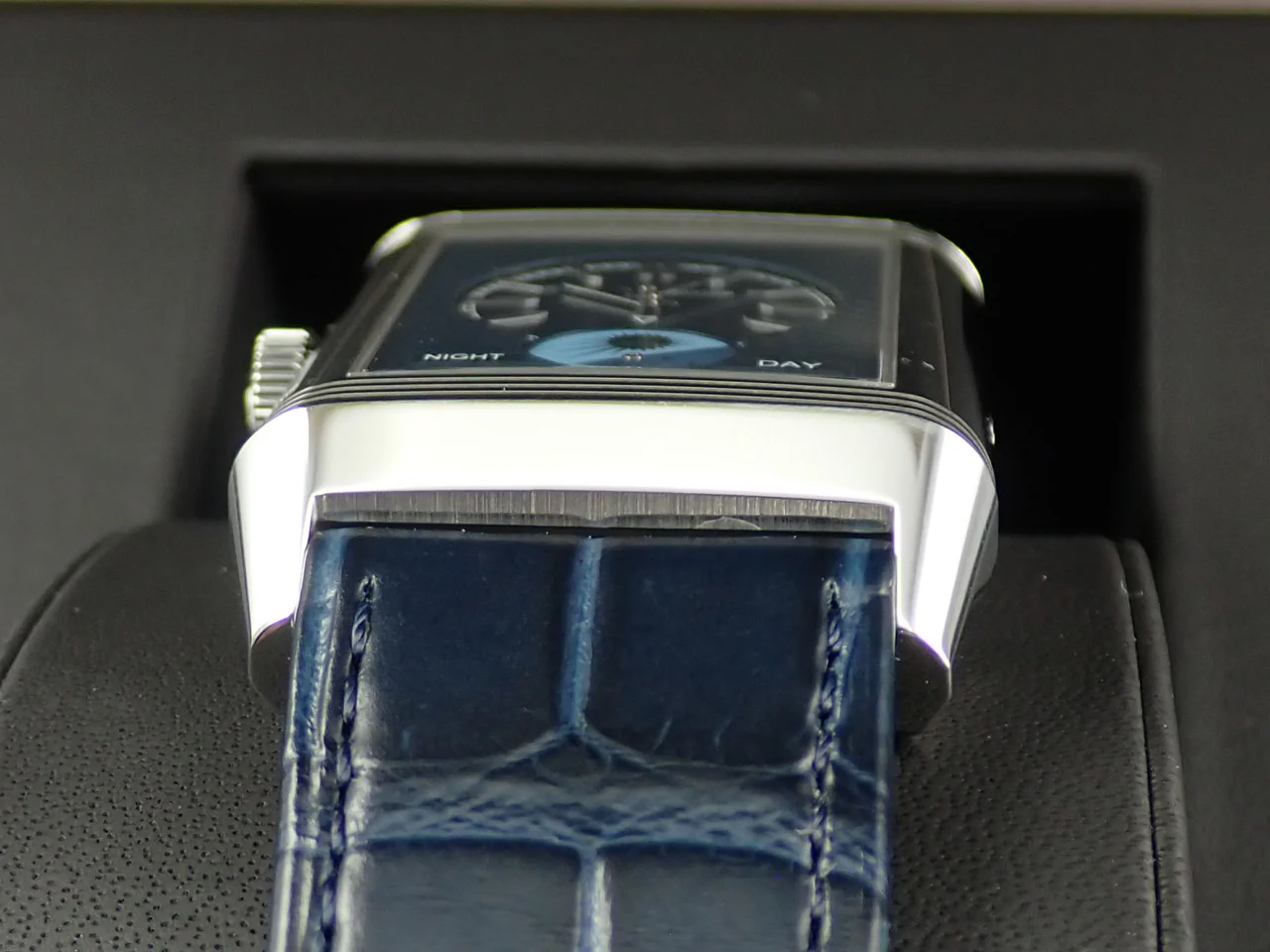 ジャガールクルト レベルソ トリビュート ムーン Ref.Q3958420 シルバー文字盤 中古 9SA3VR0M - Image 7