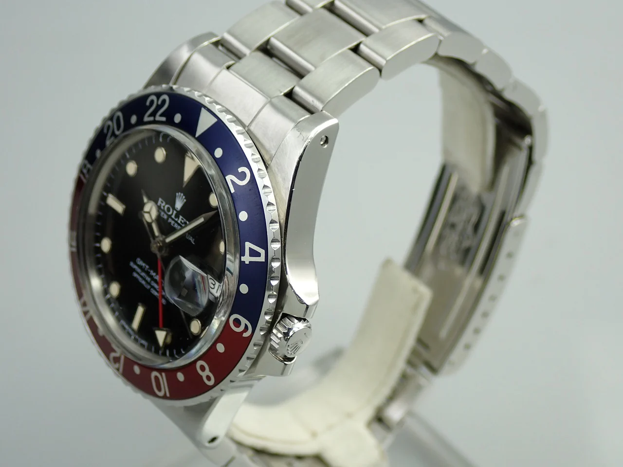 ロレックス GMTマスター Ref.16750 ステンレススチール ブラック文字盤 中古 9SU1H614 - Image 4