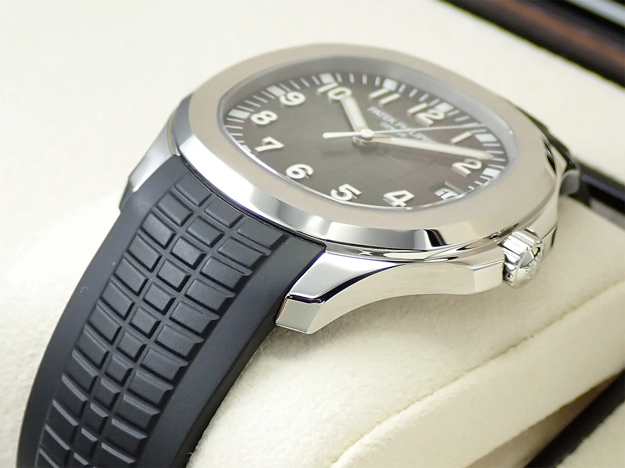 パテックフィリップ アクアノート Ref.5167A-001 ステンレススチール ブラック文字盤 - Image 6