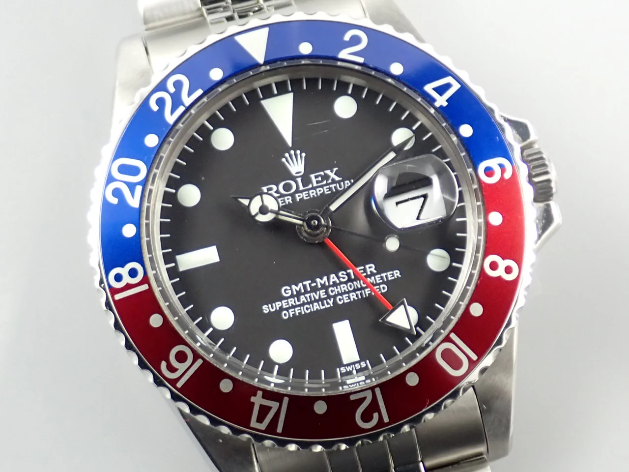 ロレックス GMTマスター Ref.1675 ステンレススチール ブラック文字盤 ジュビリーブレスレット 中古 9UTYJYTP - Image 3