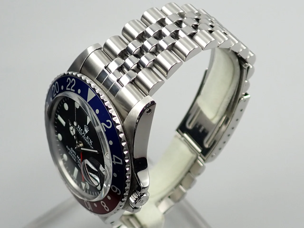 ロレックス GMTマスター Ref.1675 ステンレススチール ブラック文字盤 ジュビリーブレスレット 中古 9UTYJYTP - Image 4