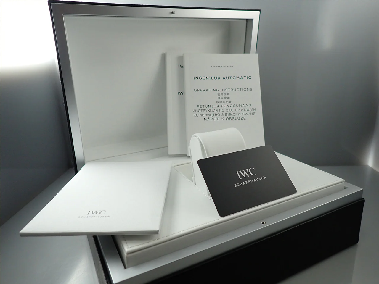 IWC インヂュニア オートマティック Ref.IW357003 グレー文字盤 中古 9WJ21083 - Image 12