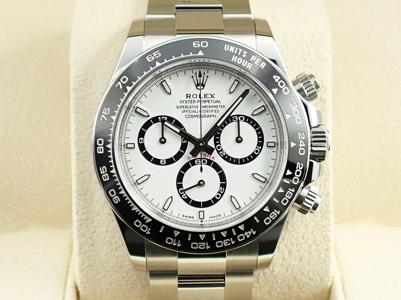 ロレックス デイトナ Ref.126500LN ステンレススチール ホワイト文字盤 - Image 2