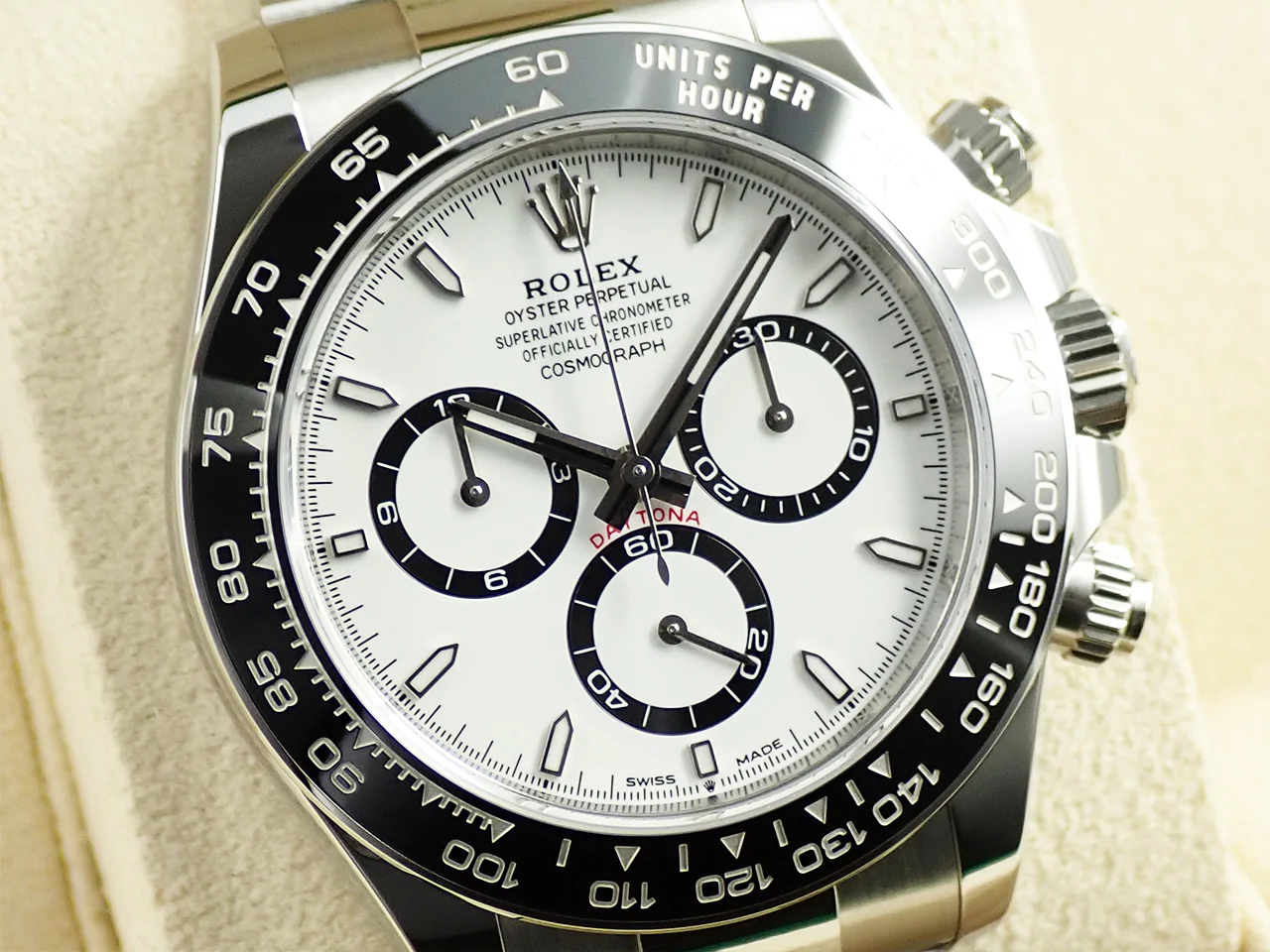 ロレックス デイトナ Ref.126500LN ステンレススチール ホワイト文字盤 - Image 3