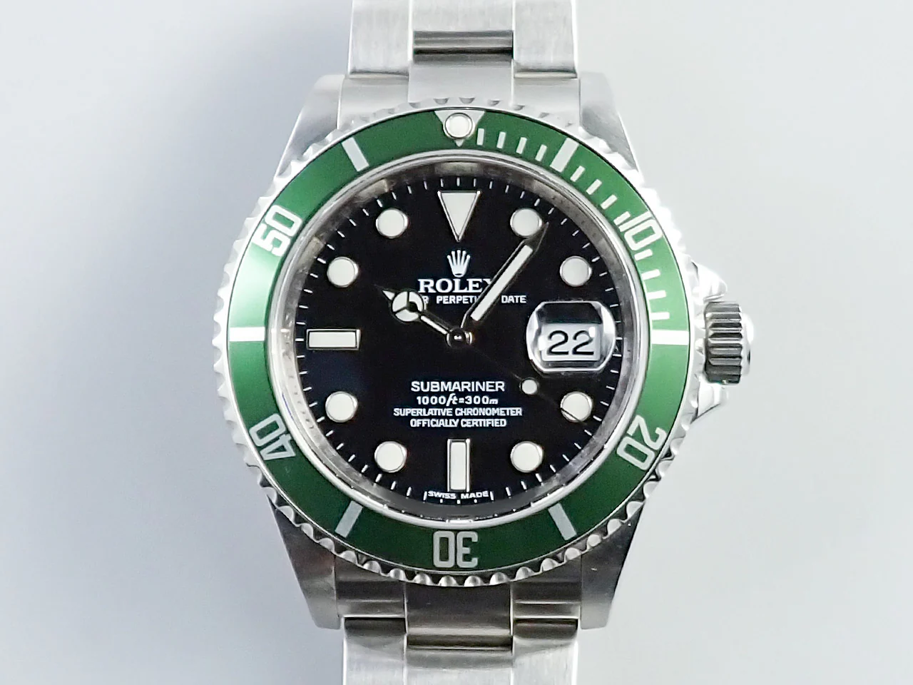 ロレックス サブマリーナー デイト Ref.16610LV ステンレススチール ブラック文字盤 - Image 2