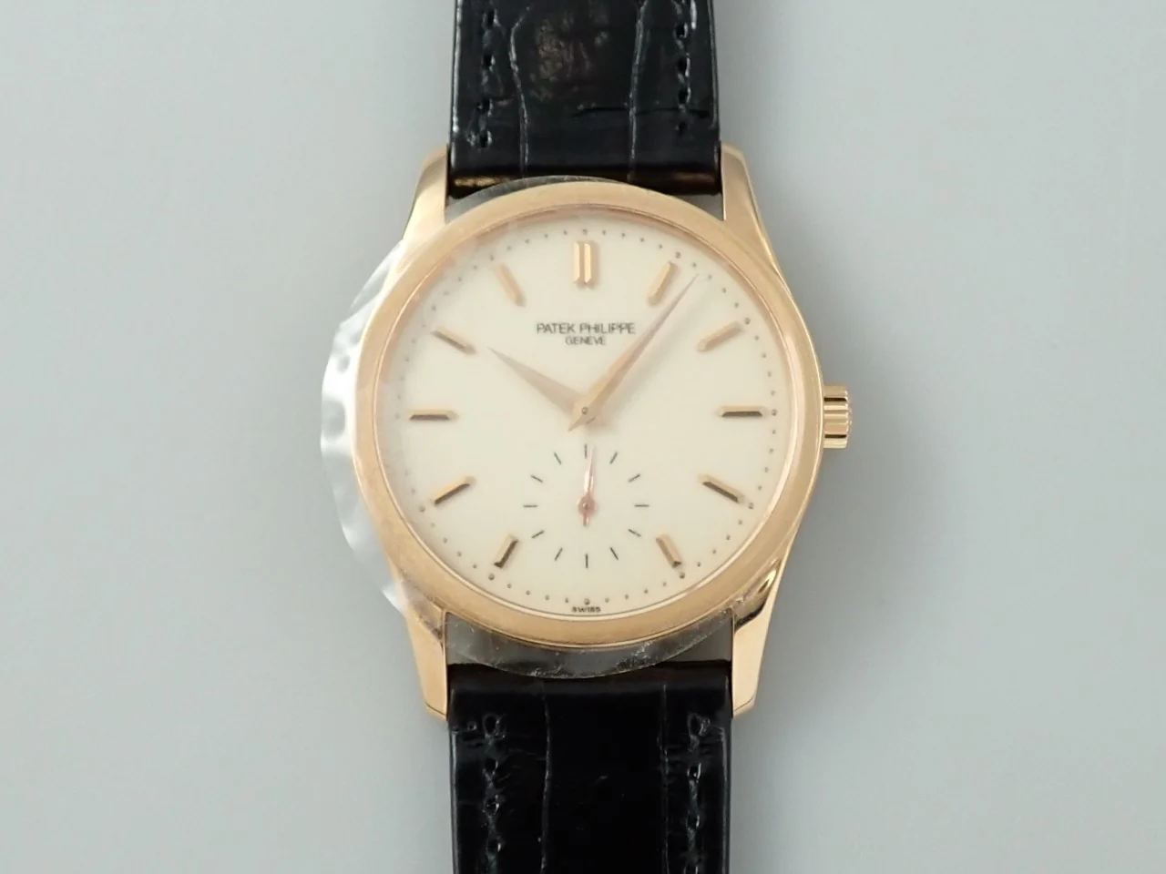 パテックフィリップ カラトラバ Ref.3796R-014 ローズゴールド アイボリー文字盤 - Image 2