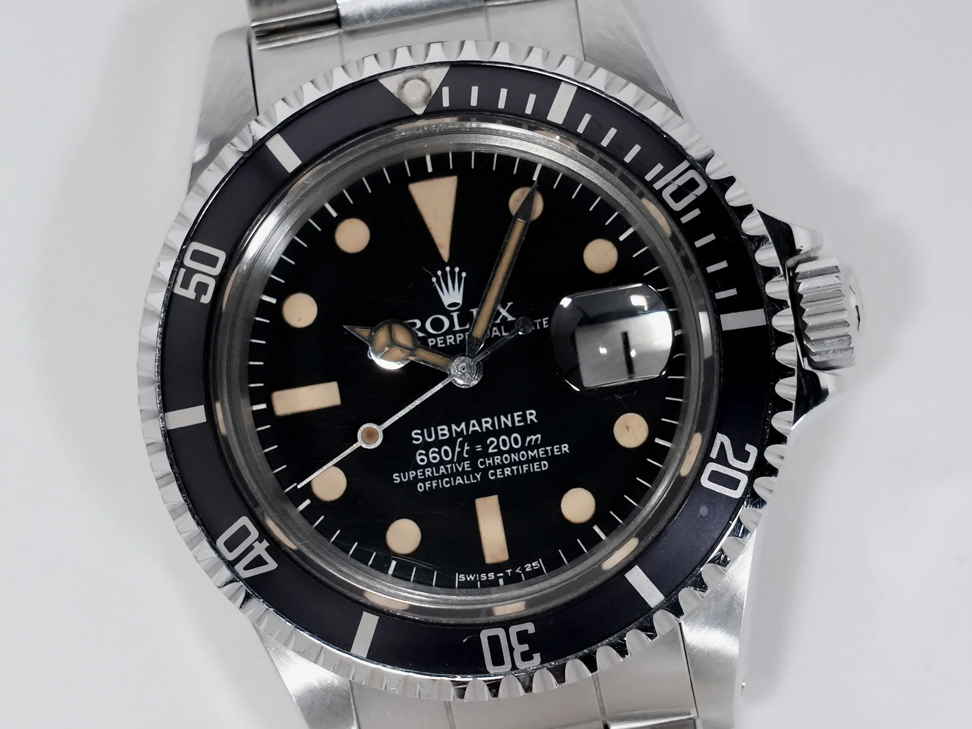 ロレックス サブマリーナー デイト Ref.1680 ステンレススチール ブラック文字盤 中古 a27jkov3 - Image 3