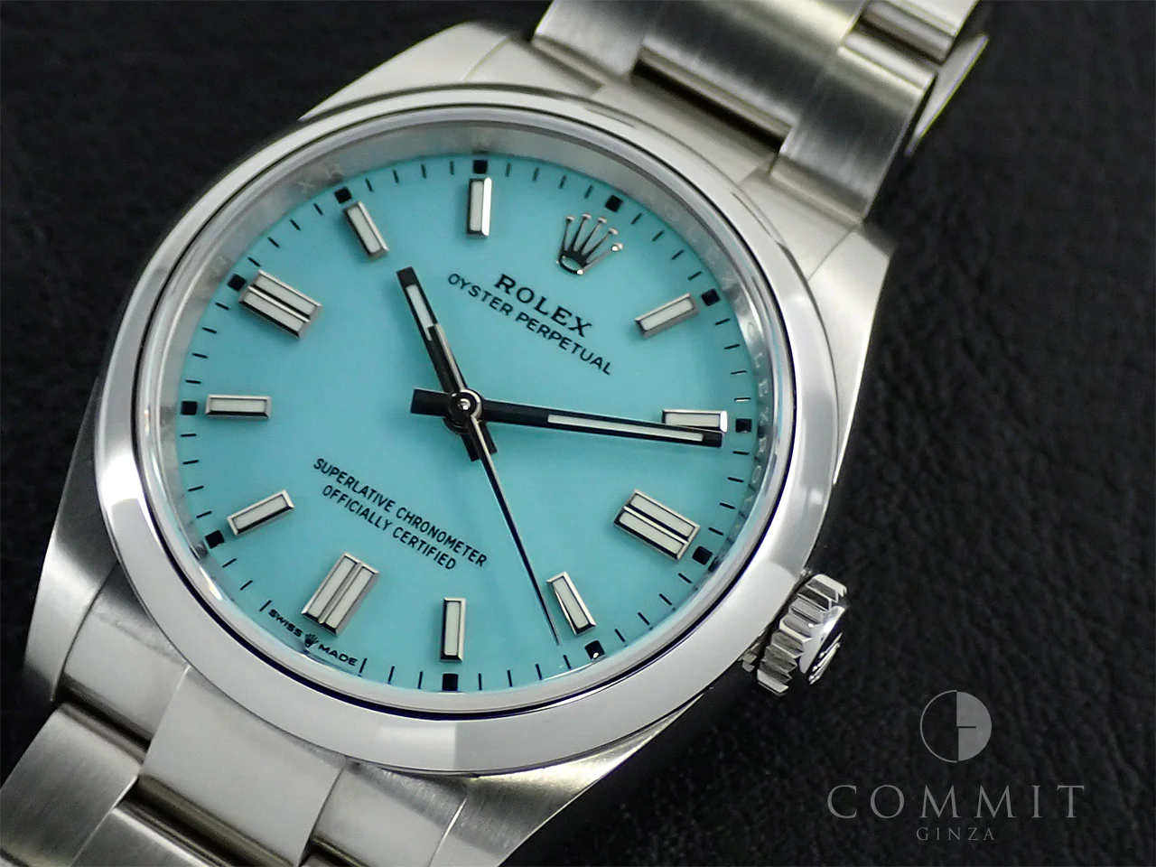 ロレックス オイスターパーペチュアル36 Ref.126000 ステンレススチール ターコイズ文字盤 - Image 11
