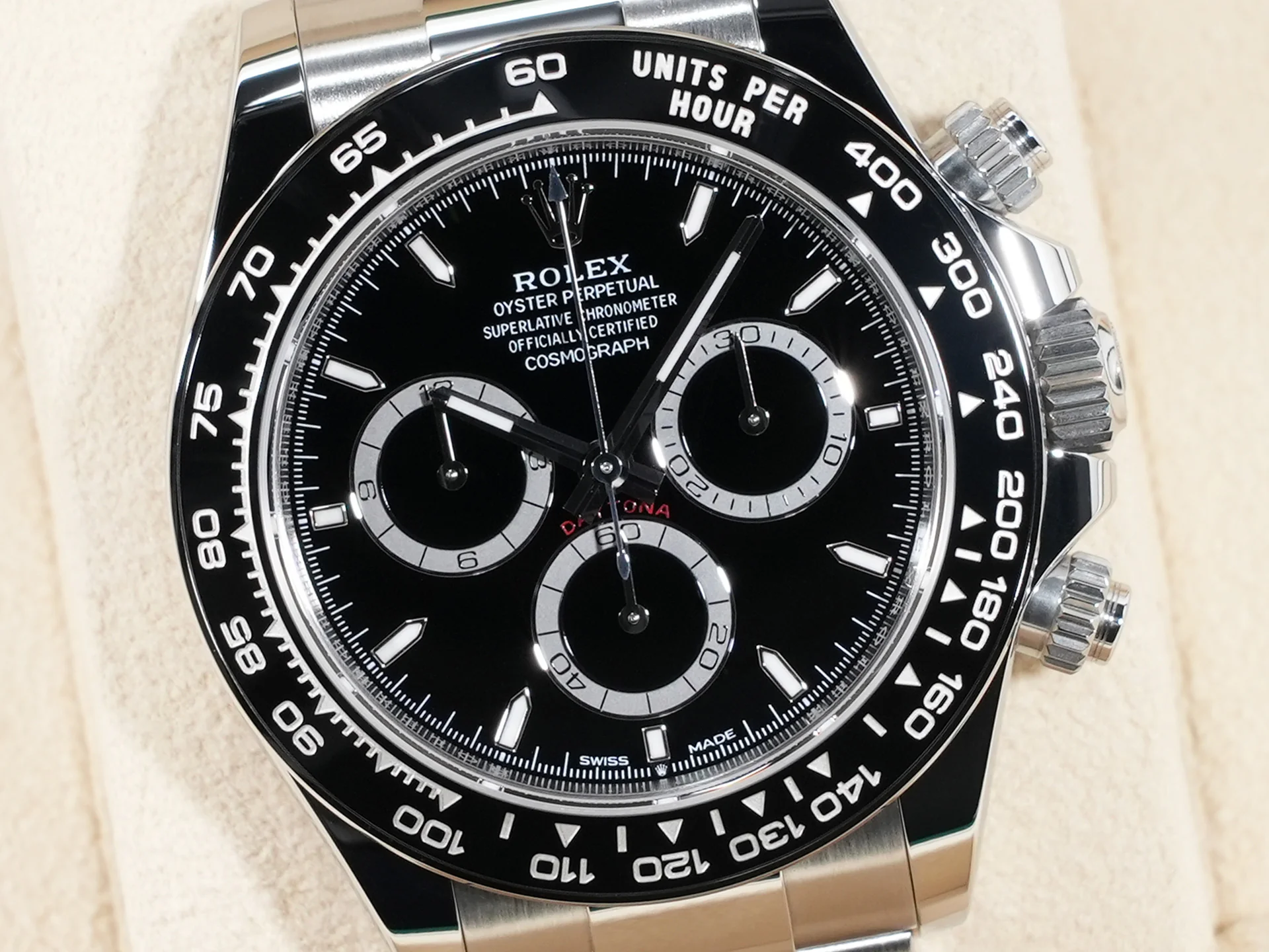 ロレックス デイトナ Ref.126500LN ステンレススチール ブラック文字盤 - Image 3