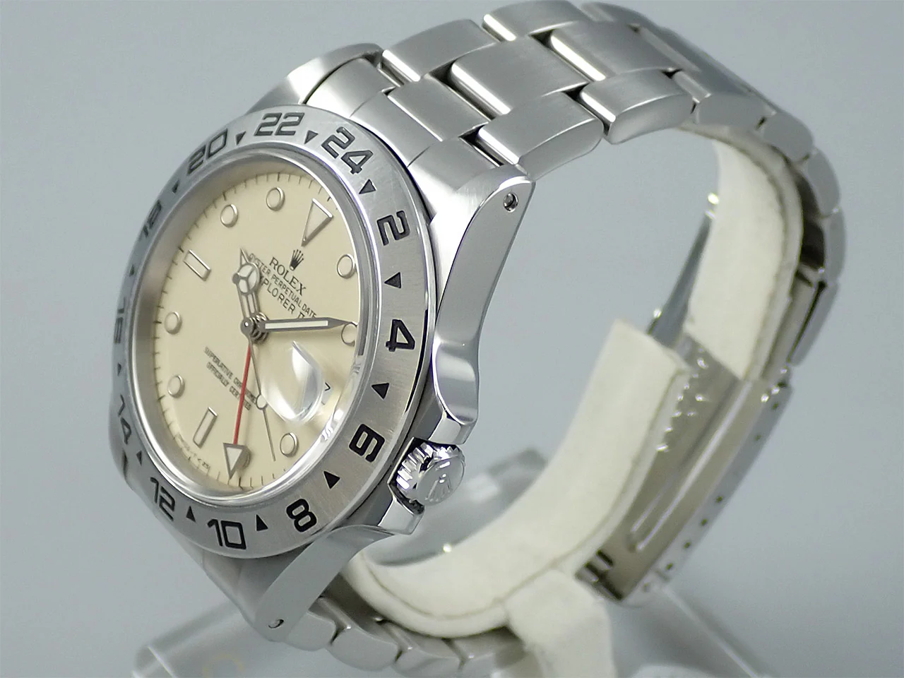 ロレックス エクスプローラーII Ref.16550 ステンレススチール アイボリー文字盤 - Image 4