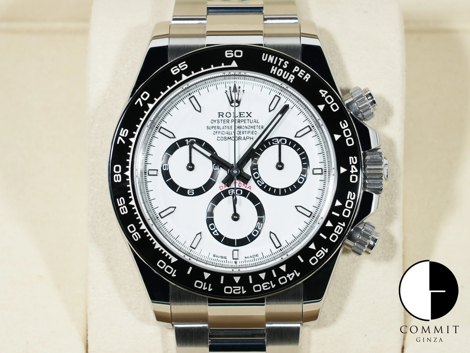 ロレックス デイトナ Ref.126500LN ステンレススチール ホワイト文字盤 美品 a4ejzes9