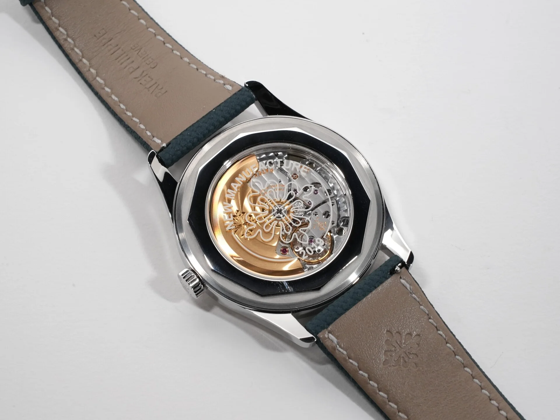 パテックフィリップ カラトラバ Ref.6007A-001 ステンレススチール グレーブルー文字盤 - Image 7