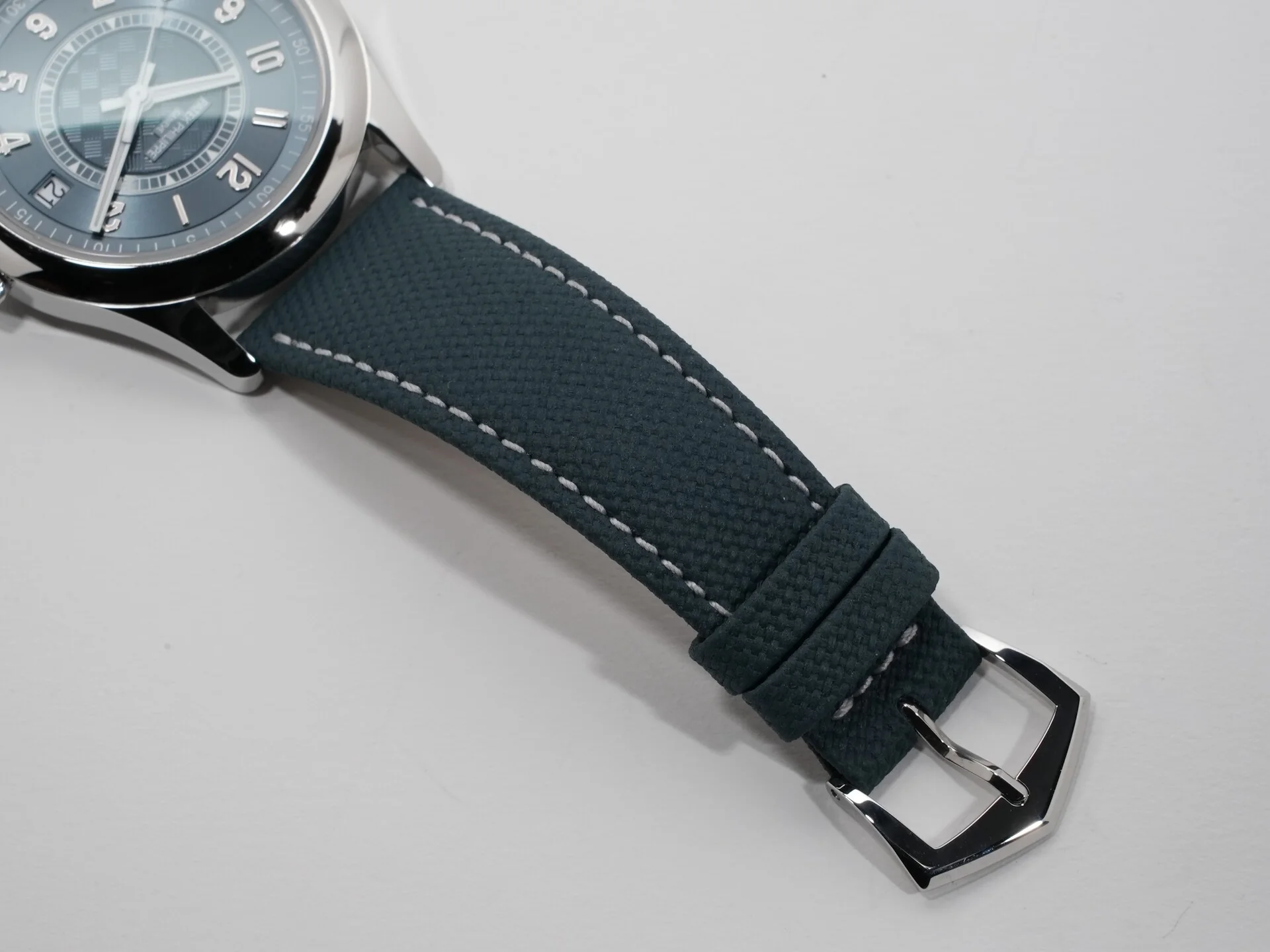 パテックフィリップ カラトラバ Ref.6007A-001 ステンレススチール グレーブルー文字盤 - Image 8