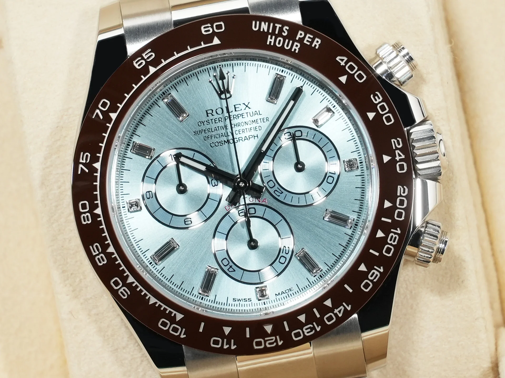 ロレックス デイトナ Ref.116506A プラチナ アイスブルー文字盤 中古 a79d98br - Image 3