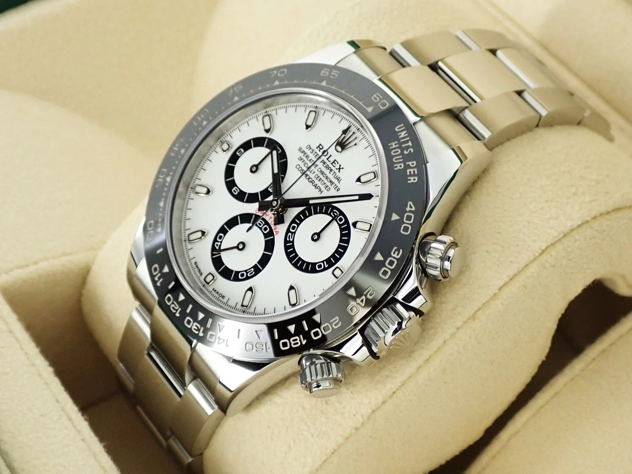 ロレックス デイトナ Ref.116500LN ステンレススチール ホワイト文字盤 - Image 4