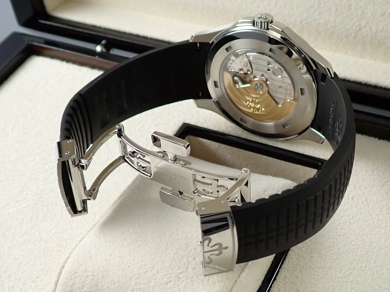 パテックフィリップ アクアノート Ref.5167A-001 ステンレススチール ブラック文字盤 - Image 8