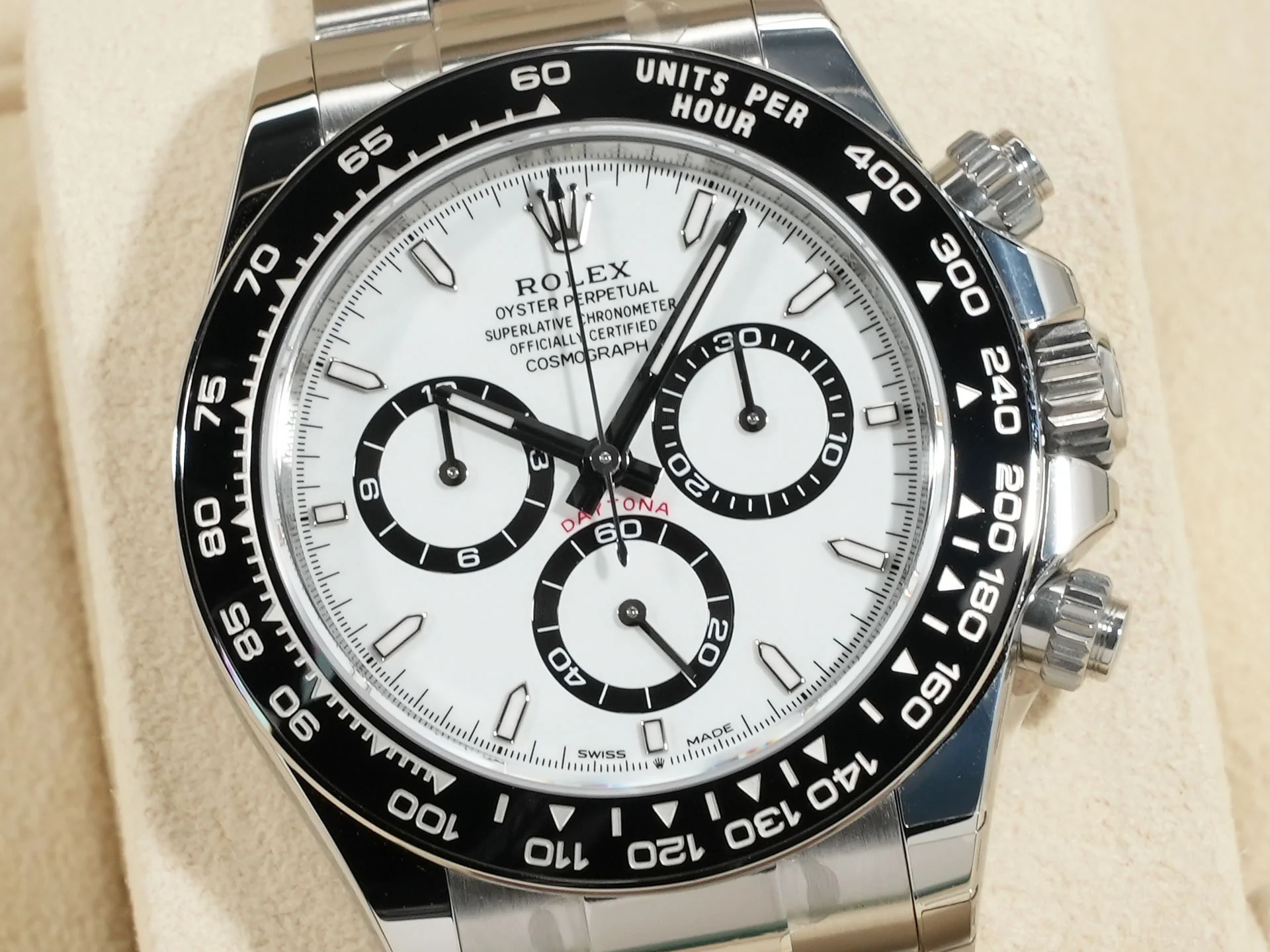 ロレックス デイトナ Ref.126500LN ステンレススチール ホワイト文字盤 - Image 3