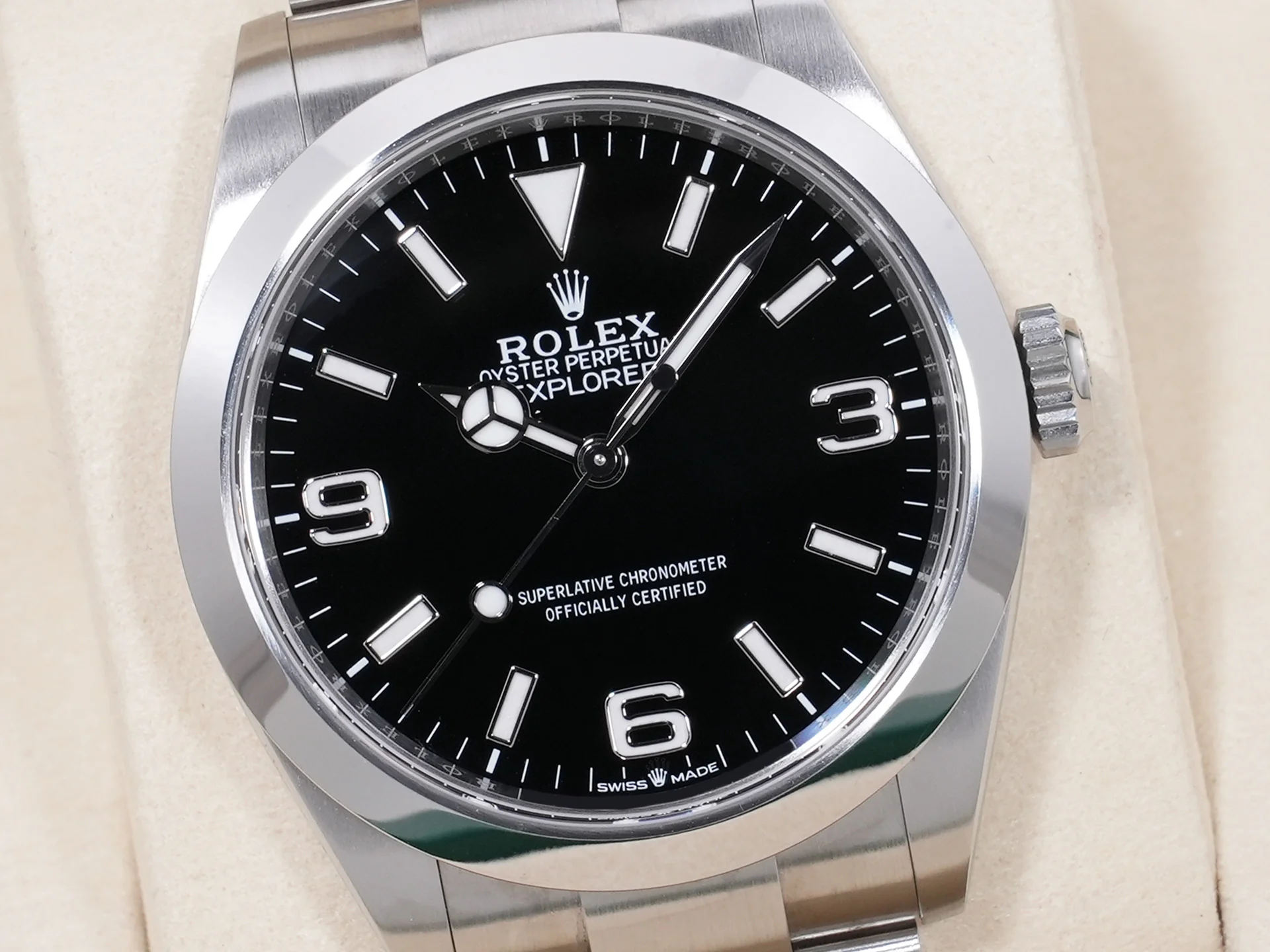 ロレックス エクスプローラー40 Ref.224270 ステンレススチール ブラック文字盤 オイスターブレスレット 美中古 aa8jphzs - Image 3