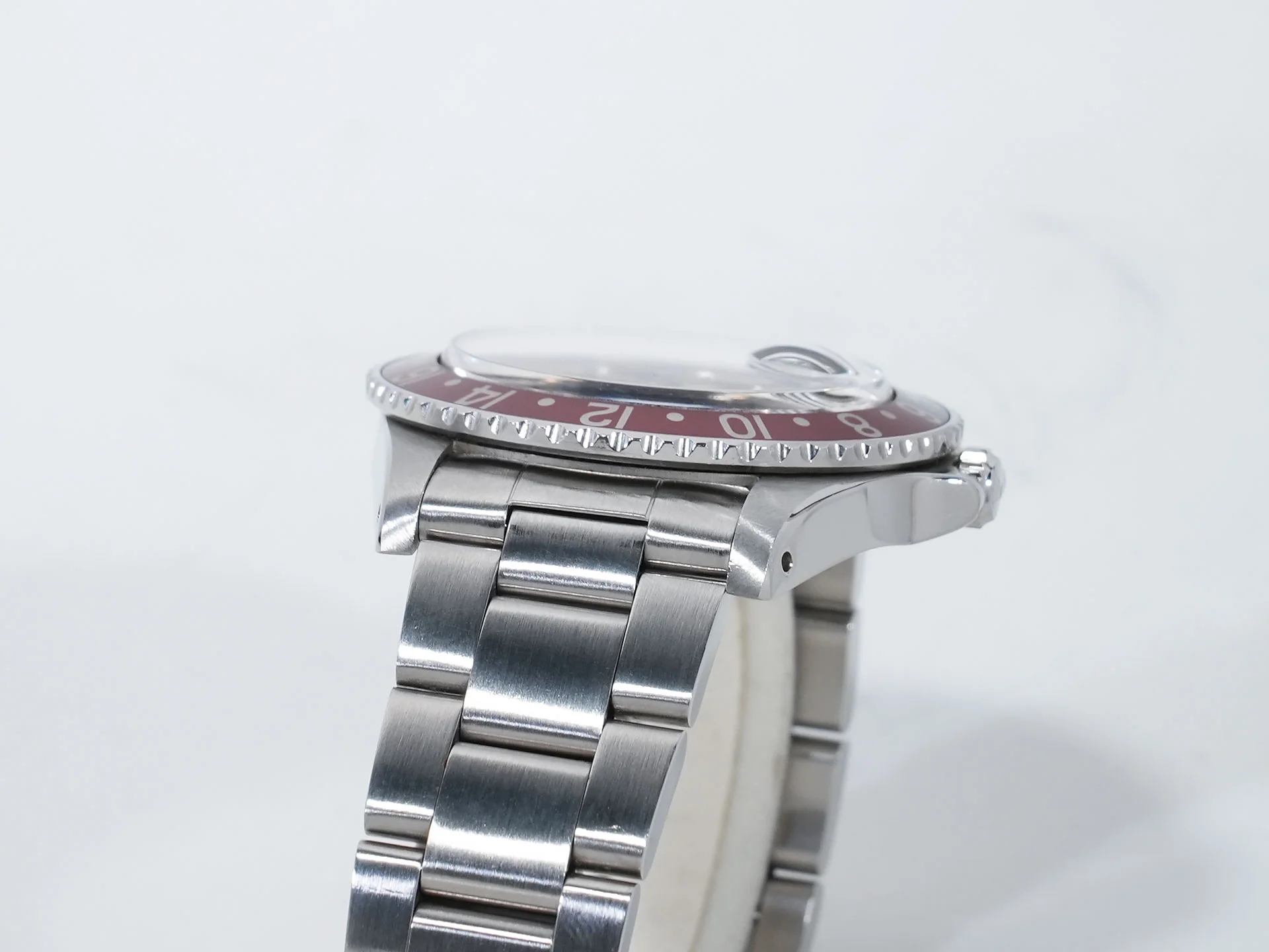 ロレックス GMTマスター Ref.1675 ステンレススチール ブラック文字盤 オイスターブレスレット 中古 abtcy6uf - Image 6