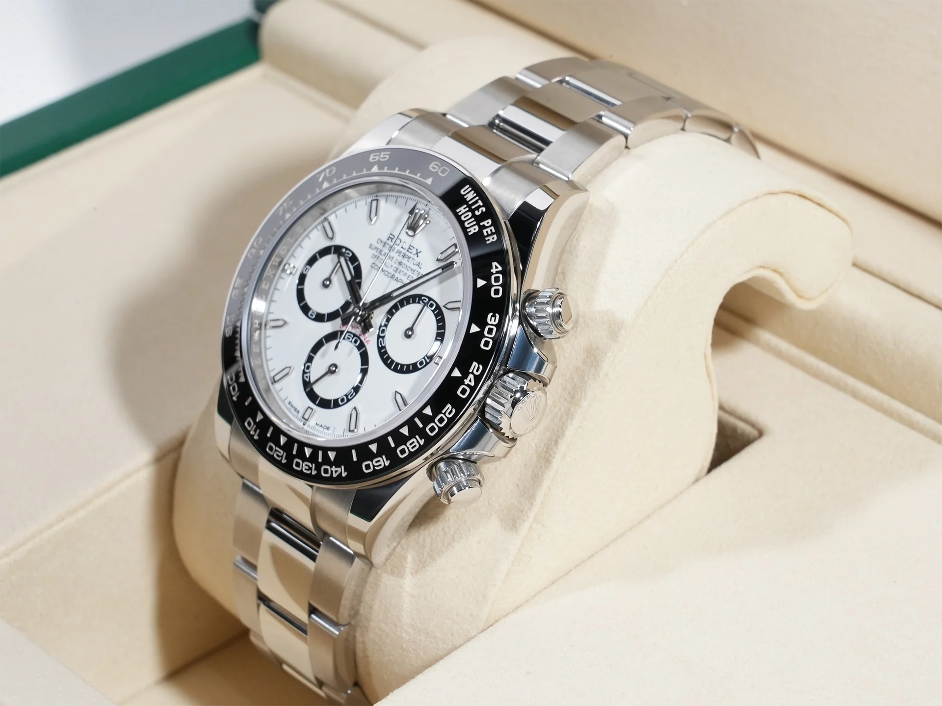 ロレックス デイトナ Ref.126500LN ステンレススチール ホワイト文字盤 - Image 4